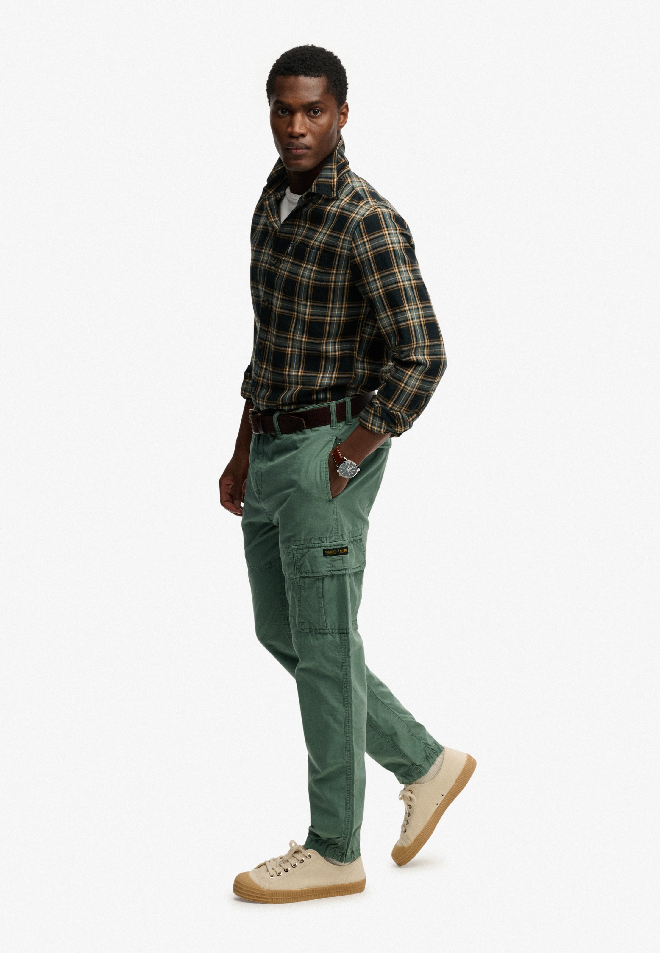 Superdry Cargohose »RIPSTOP LIGHT CARGO PANT«  Regular Fit, knöchellange Schnittform, mit Reißverschluss