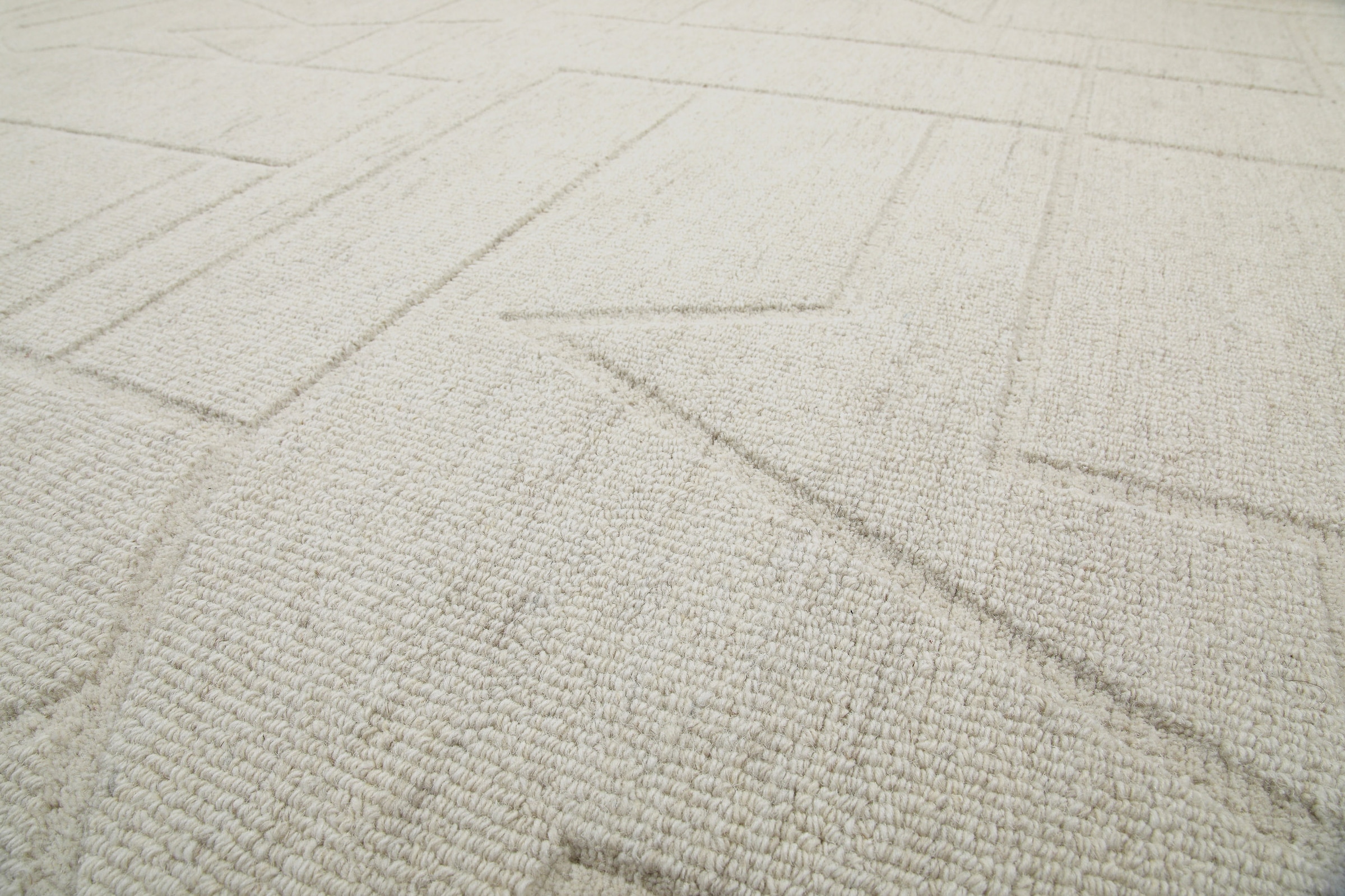 Wecon home Teppich »Hamptons TWENTYEIGHT«, rund, 15 mm Höhe, Kurzflor, Wohnzimmer, Schlafzimmer, elegant, robust, Lineares Design