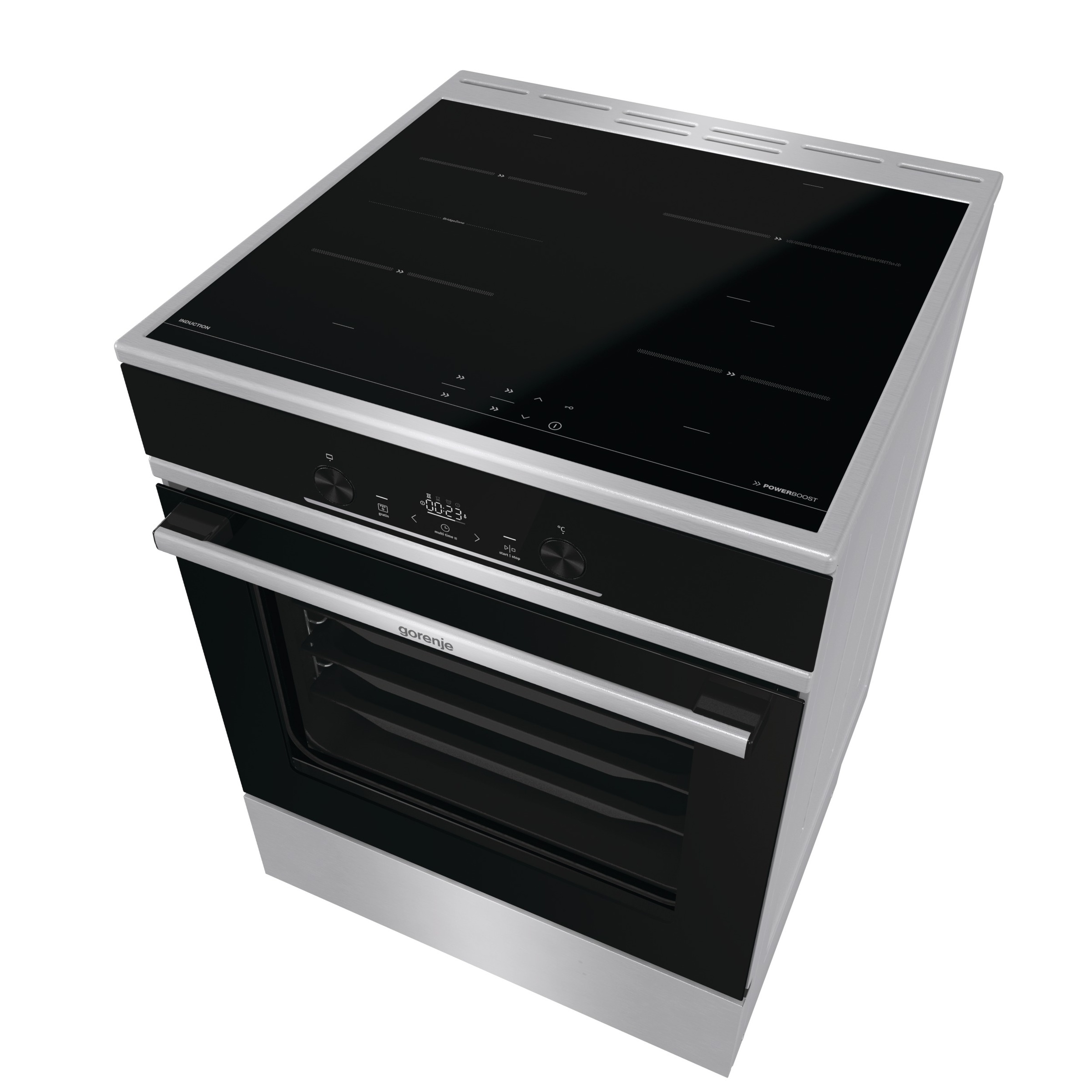 GORENJE Induktions-Standherd »GEIT6E81XPG«, Pyrolyse-Selbstreinigung, (1 St.)