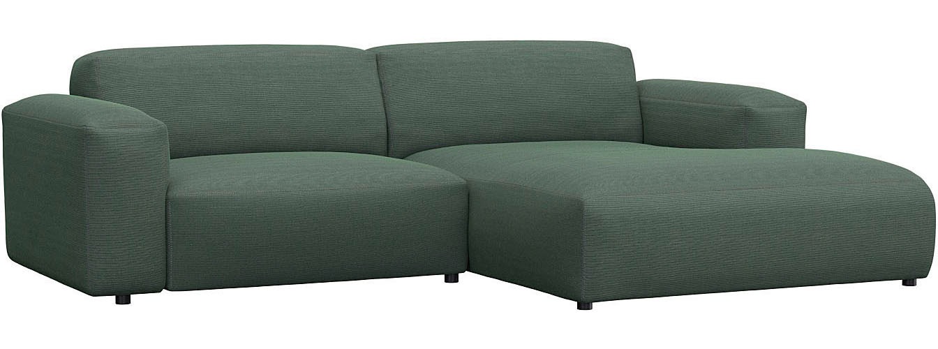 FLEXLUX Ecksofa »Lucera Chaislongue rechts oder links, L-Form, bequem«, mod günstig online kaufen