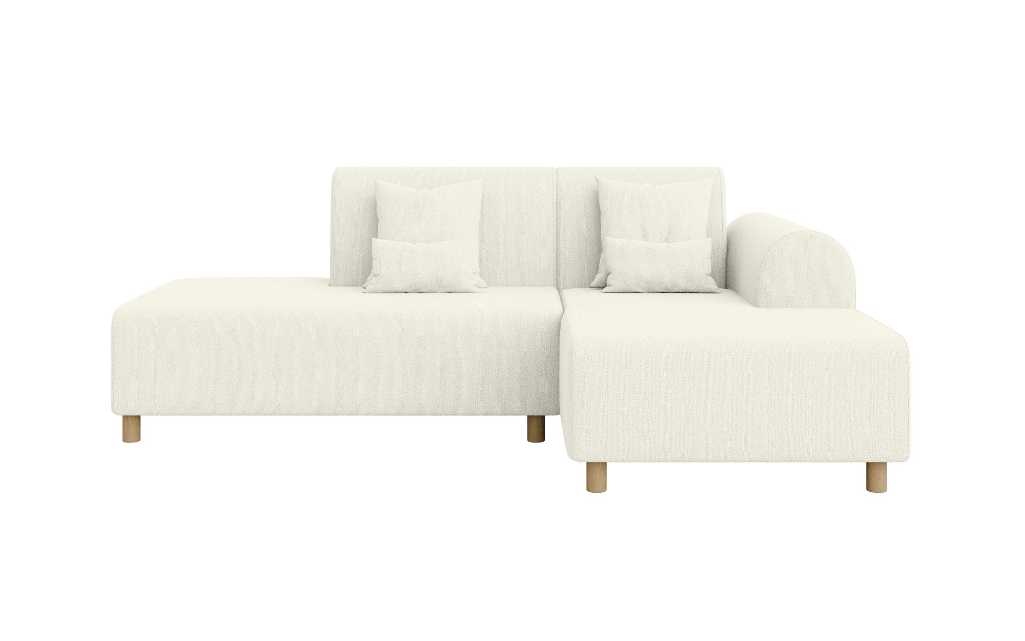 INOSIGN Ecksofa »Suyala«, L-Form mit Hocker