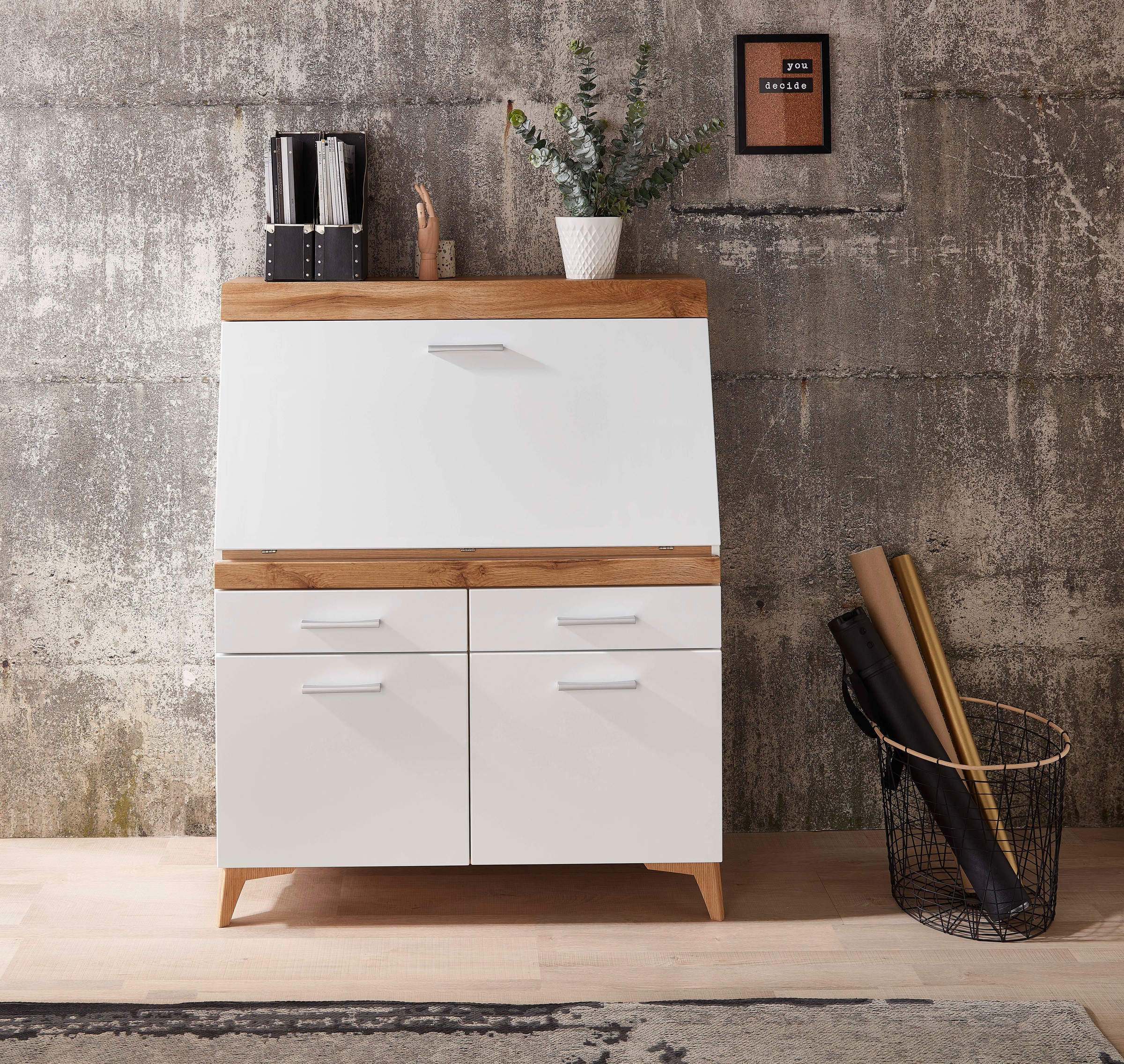 Innostyle Sekretär »SECRET« Stauraumschrank, mit Monitor-/Laptopfach, Soft- günstig online kaufen