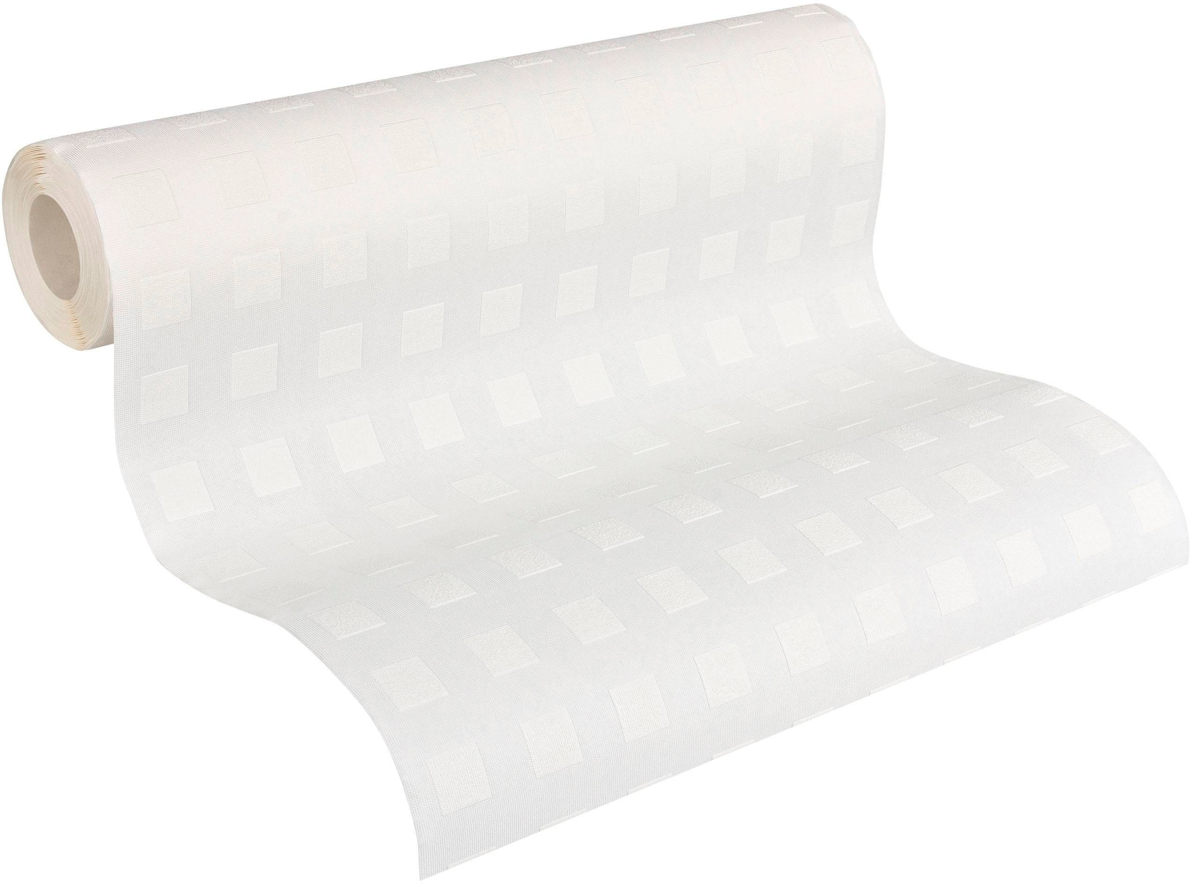 A.S. Création Vliestapete »Meistervlies« Motiv | geometrisch | grafisch strukturiert Tapete Geometrisch Überstreichbar Tapeten Wohnzimmer modern Flur Optik