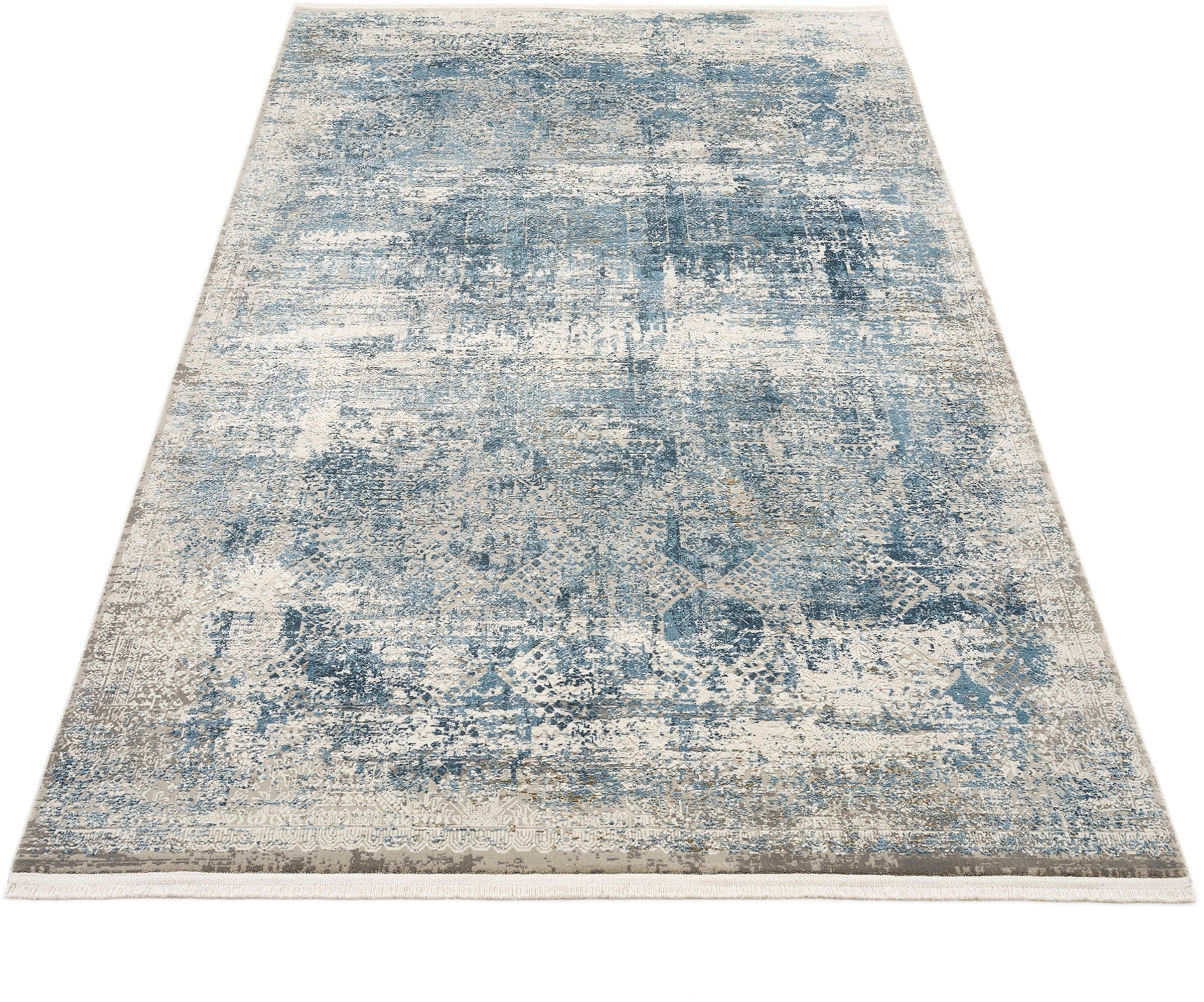 Musterring Teppich »APOLLO«, rechteckig, 8 mm Höhe, exclusive MUSTERRING DELUXE COLLECTION hochwertig gekettelt Fransen
