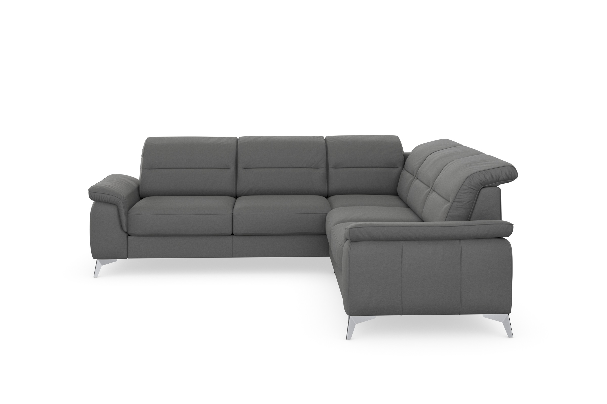 sit&more Ecksofa "Sinatra L-Form" optional mit Kopfteilverstellung und Armt günstig online kaufen