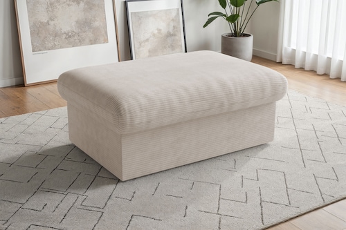 Sit&more Polsterhocker »Moreno, B, 90 Cm« Mit Stauraum, Individuell Kombinierbar