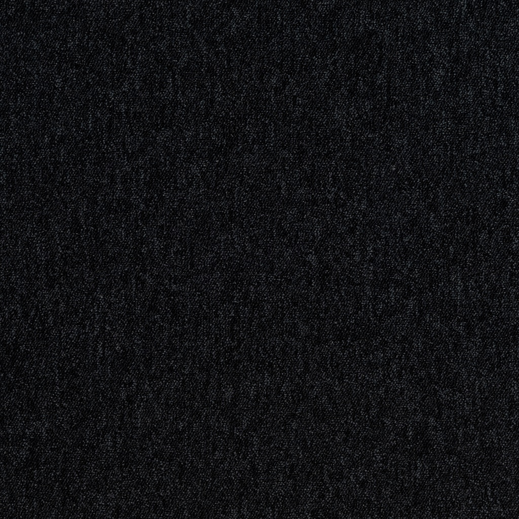 Renowerk Teppichfliese »Colorado«, quadratisch, 6,5 mm Höhe, 20 Stk., 5 m², schwarz, fußbodenheizungsgeeignet, Teppichfliese 50x50 cm