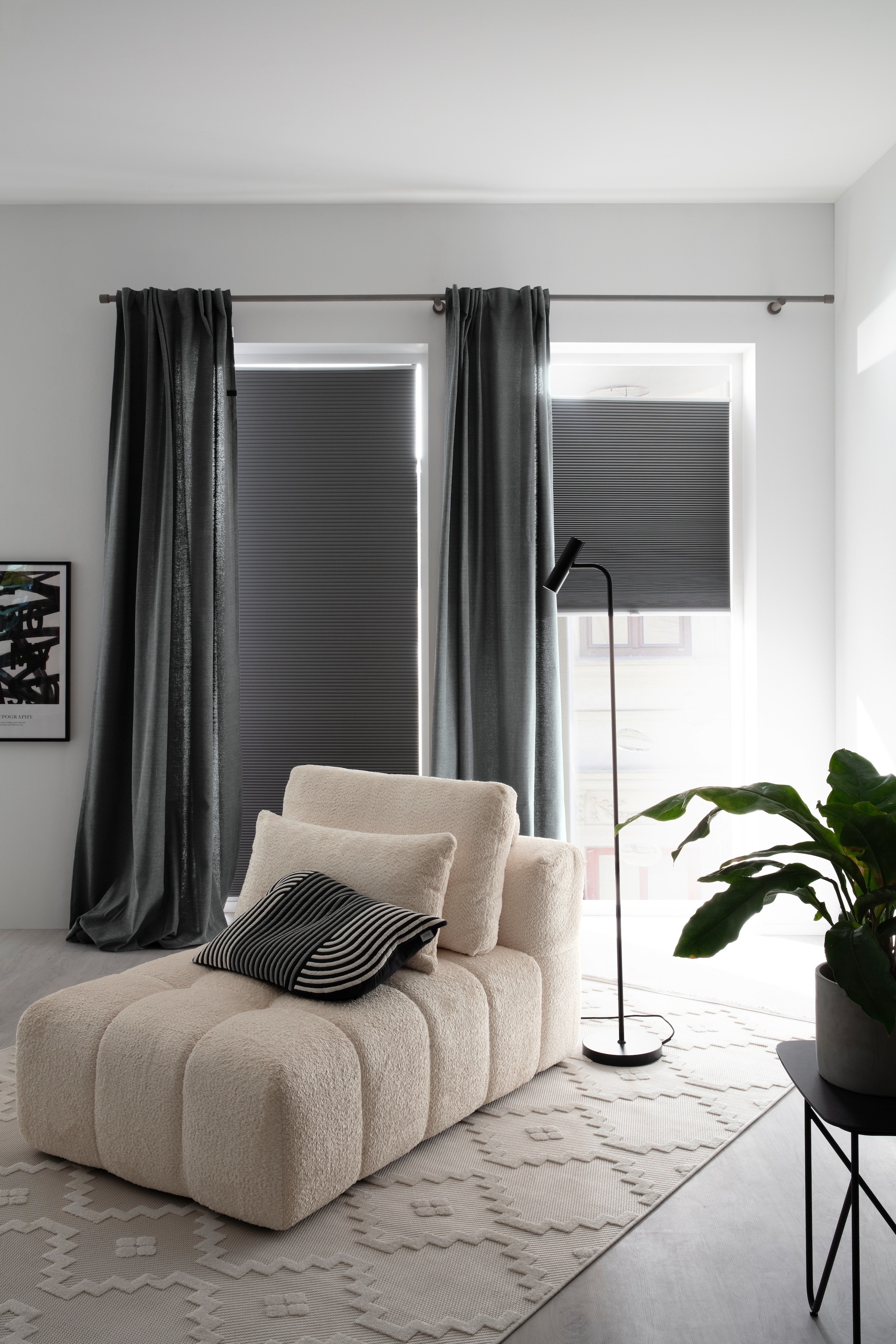 SCHÖNER WOHNEN-Kollektion Teppich »Summer 6352« rechteckig 6 mm Höhe In- und Outdoor geeignet, Hoch Tief Struktur, Robuster Teppich