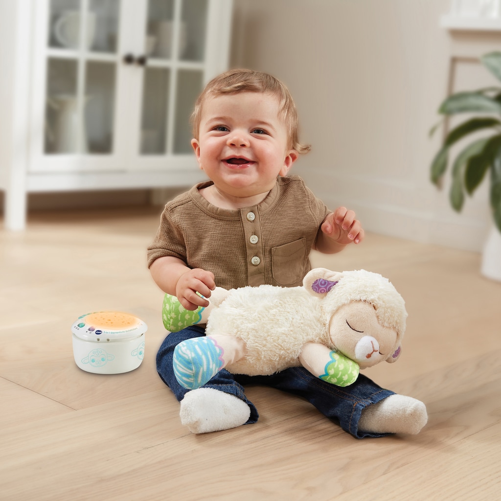 Vtech® Kuscheltier »Vtech Baby, 3in1 Sternenlicht-Schäfchen«