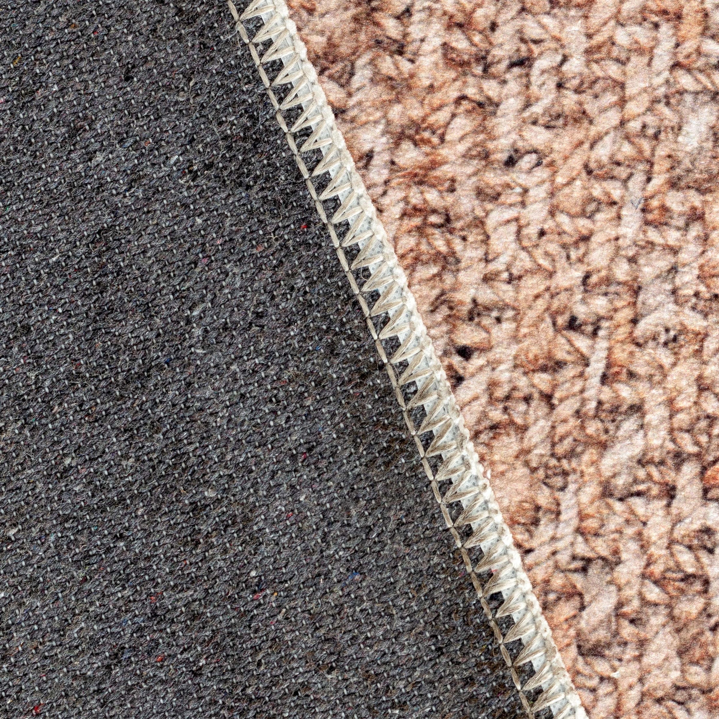 Sehrazat Teppich »EFE 1075«, rechteckig, 5 mm Höhe, Wohnzimmer, Flachwebteppich, Scandi Style