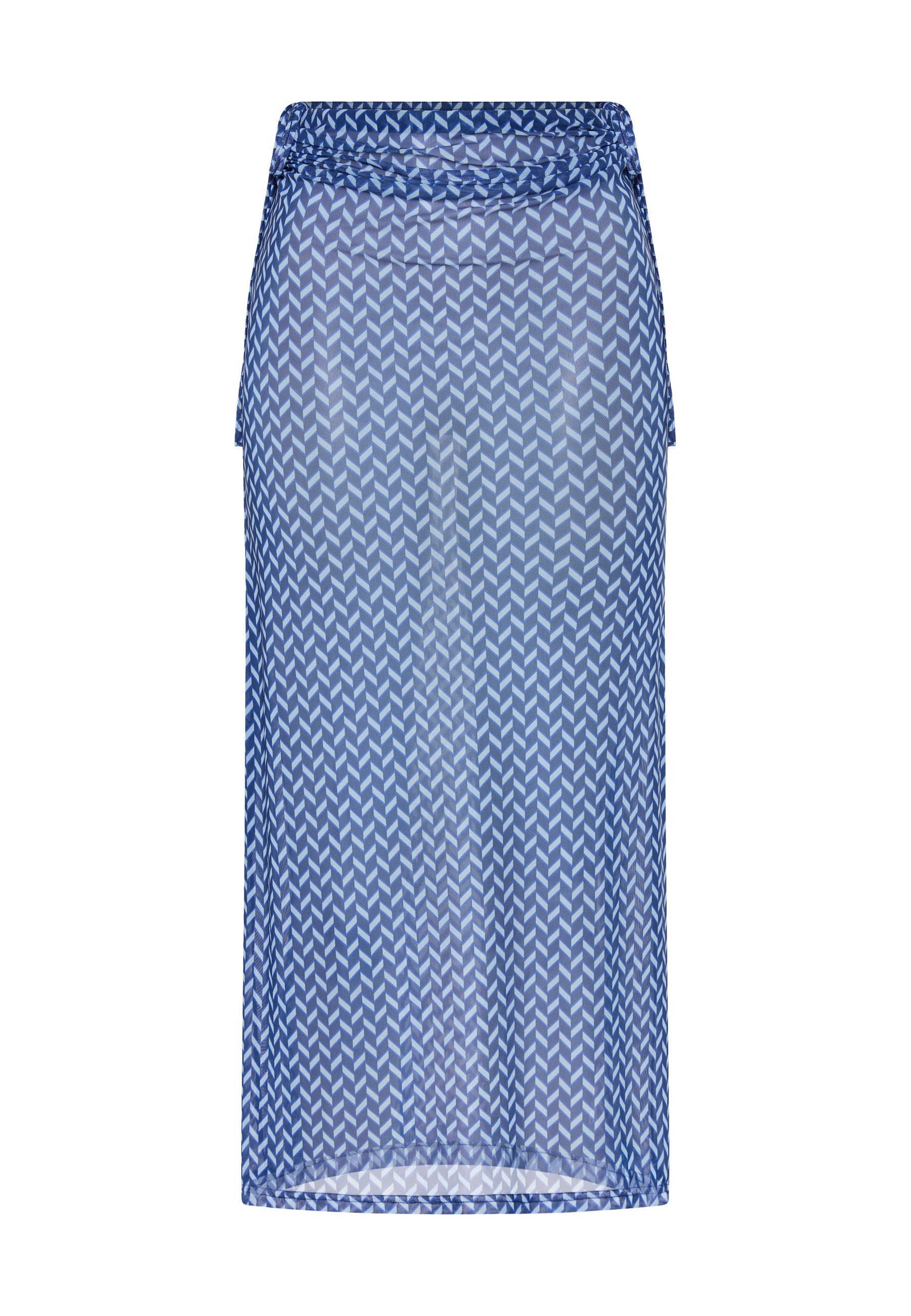 LSCN by LASCANA Meshrock mit grafischem Druck, Strandrock, Cover-up