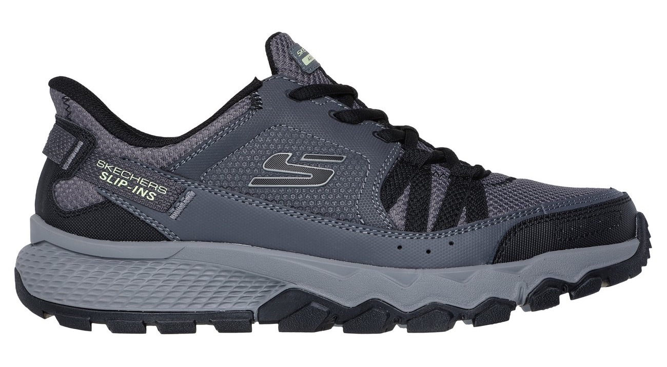 Skechers Slip-On Sneaker »DYNAMITE AT«, Trekkingschuh, Freizeitschuh mit robuster Laufsohle