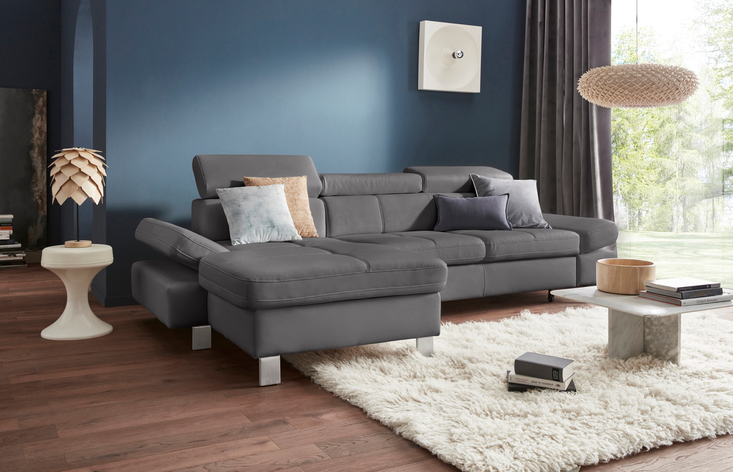 exxpo - sofa fashion Ecksofa »Fiji, hochwertige Detailverarbeitung im Sitz günstig online kaufen
