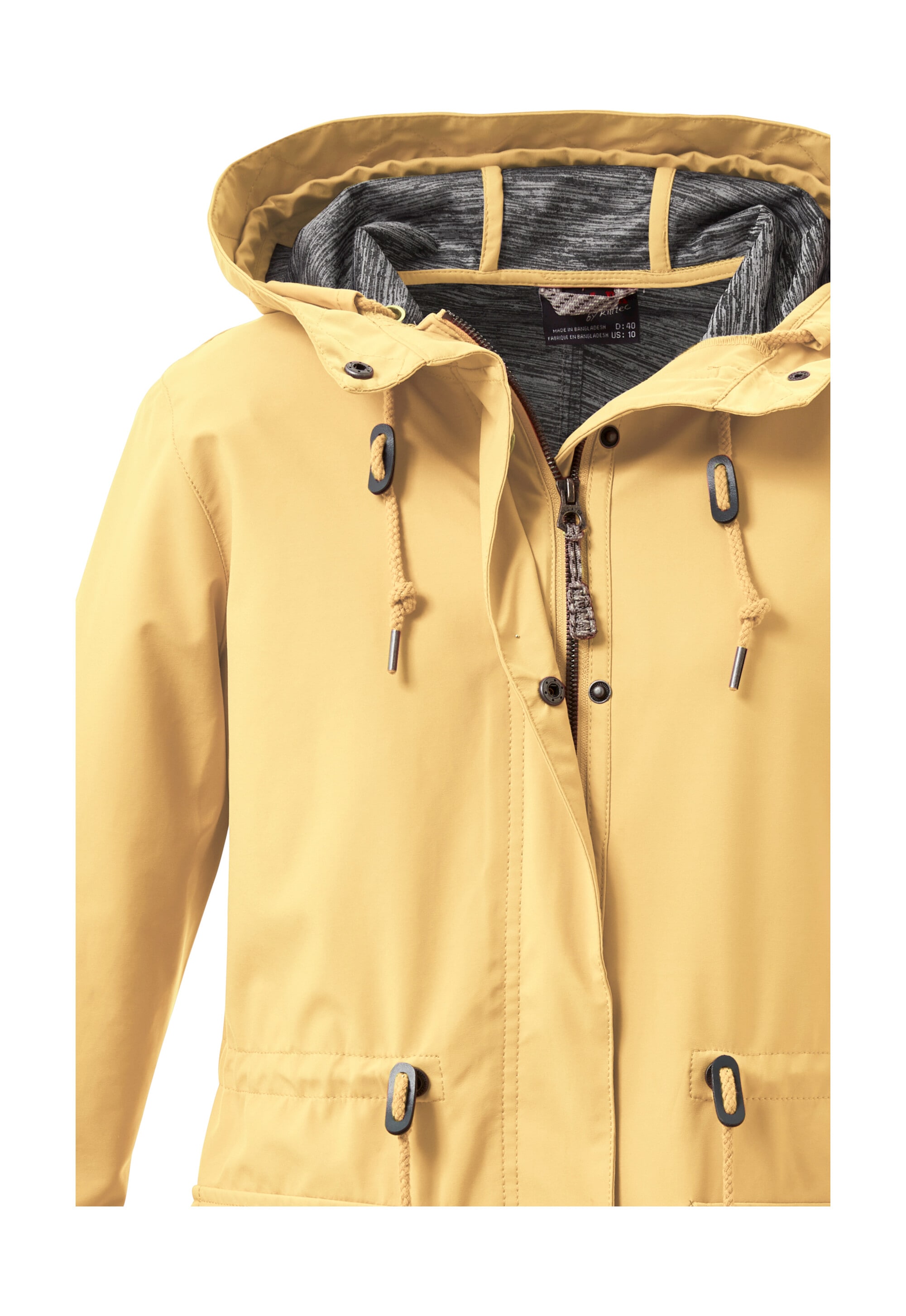 G.I.G.A. DX by killtec Softshellparka »GS 99 WMN SFTSHLL PRK«, Damen Softshell Parka, 8.000 mm Wassersäule, atmungsaktiv, verstellbar