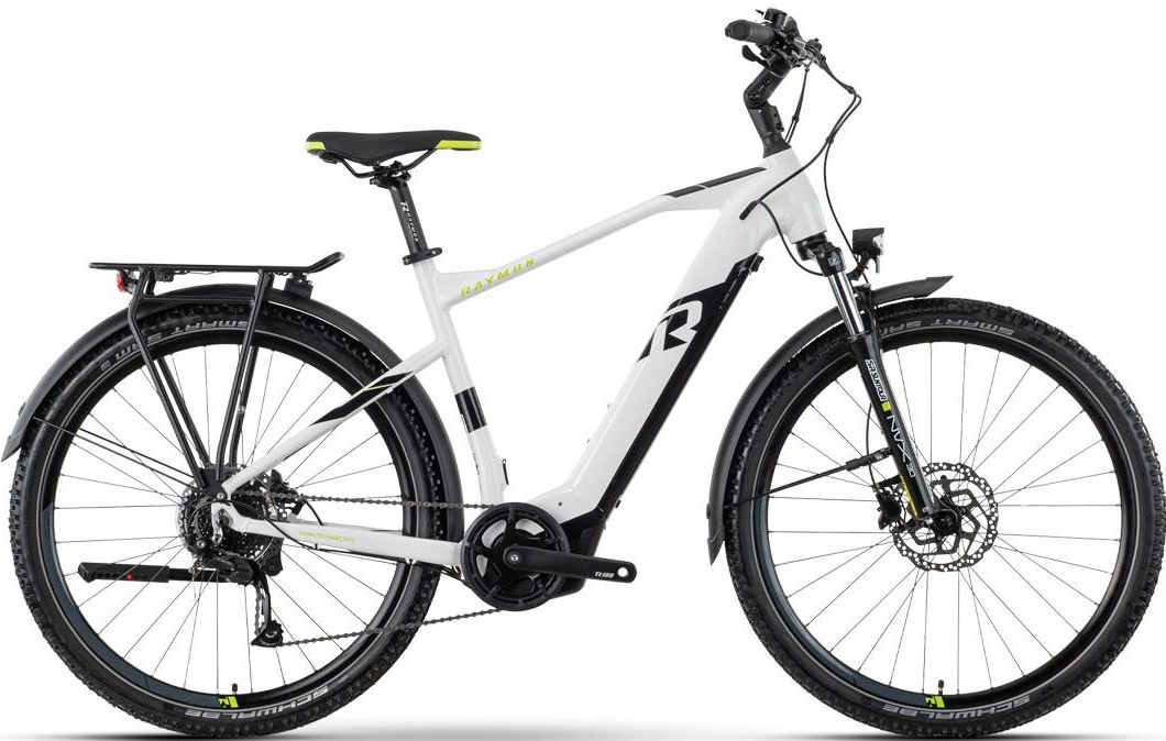 Bild von R Raymon E-Bike »CrossRay E 5.0 Herren«, 9 Gang, Tektro, RD-M350, Mittelmotor 250 W