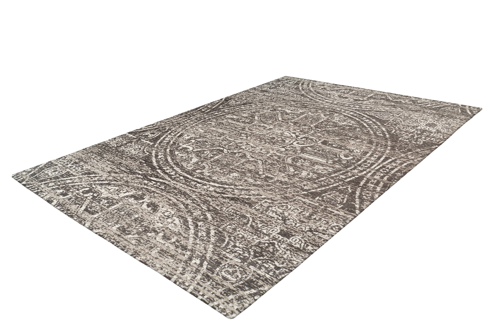 Kayoom Teppich »Davis 425«, rechteckig, 12 mm Höhe, edles Design, pflegeleicht, neutrale Farben