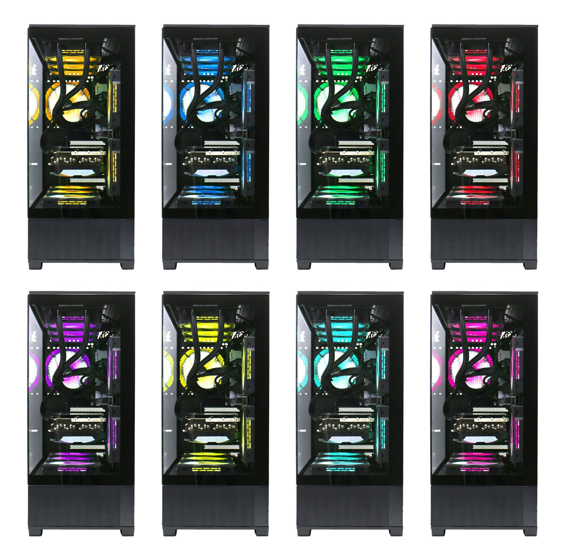 GAMEMAX Gaming-PC »Vista AB 8024 AMD Ryzen 5 9600X 16GB DDR5 1TB SSD RTX 5060Ti« Windows 11, DDR5 RAM, Wasserkühlung