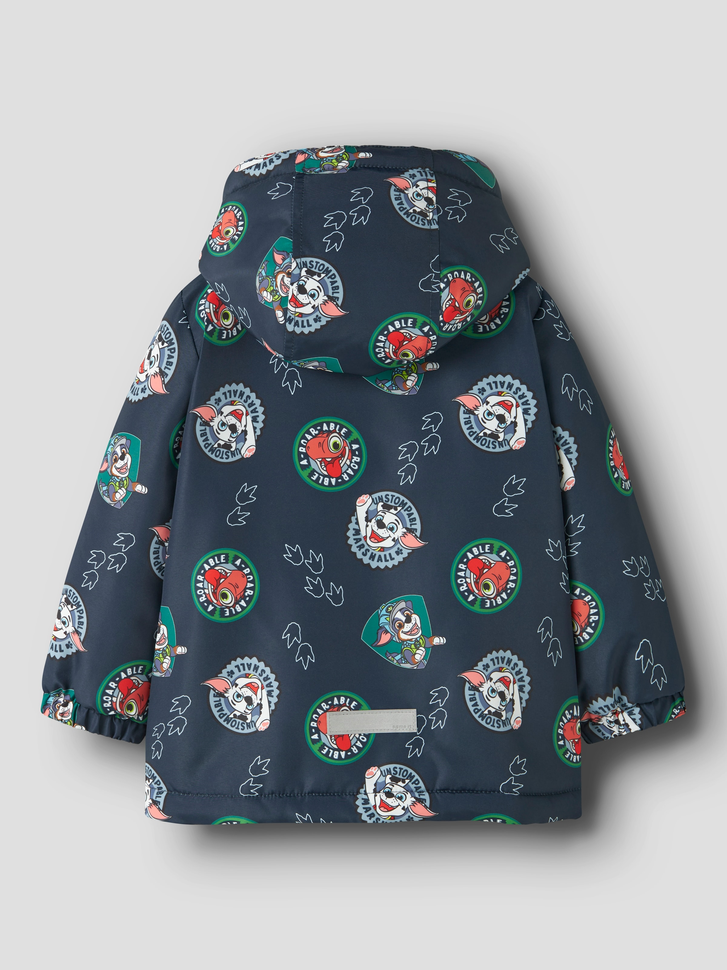 Name It Outdoorjacke »NMMMAX JY JACKET PAWPATROL NOOS CPLGM« mit Kapuze Kunstfaser, wasserabweisend, abnehmbare Kapuze