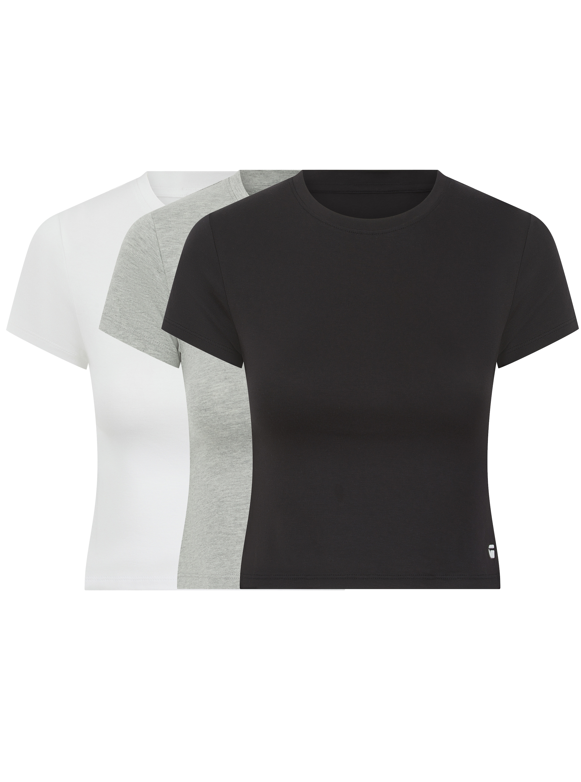 G-STAR T-Shirt »SERPENTINE, 3 PACK BABY TEES« Packung, 3 Stk. mit Rundhals, figurbetont