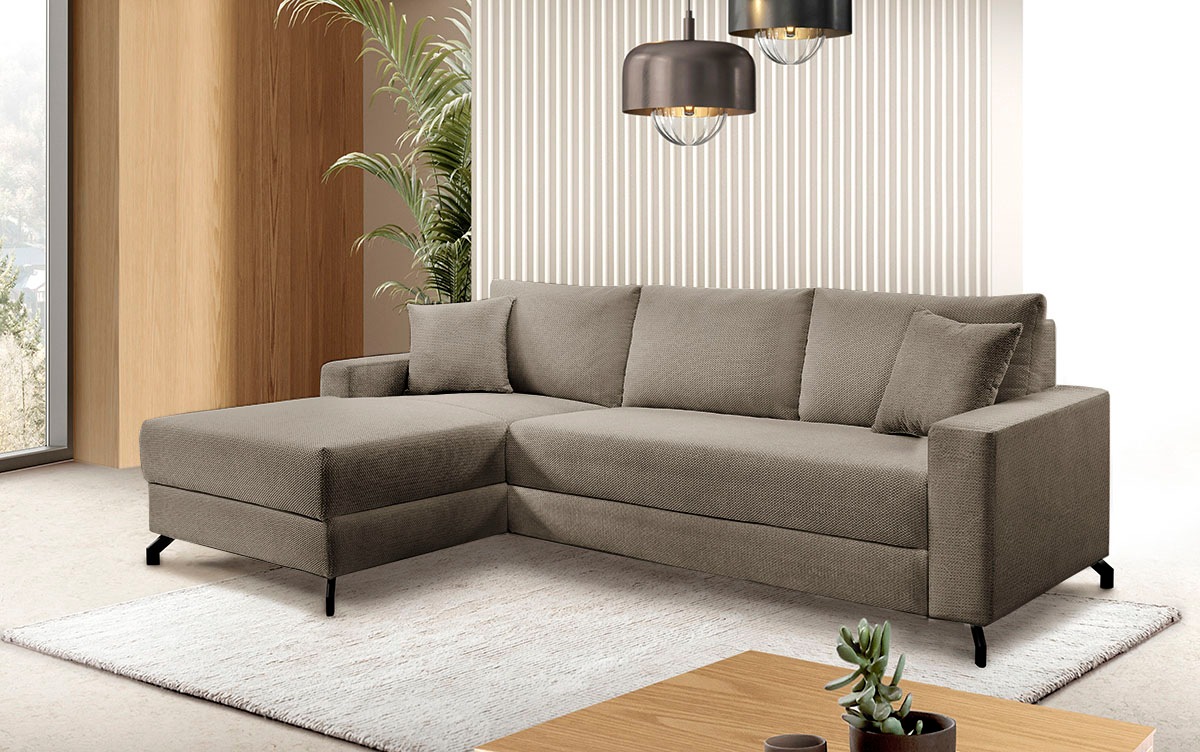 exxpo - sofa fashion Ecksofa »Quattro schlicht & zeitlos, bequem, L-Form, B günstig online kaufen