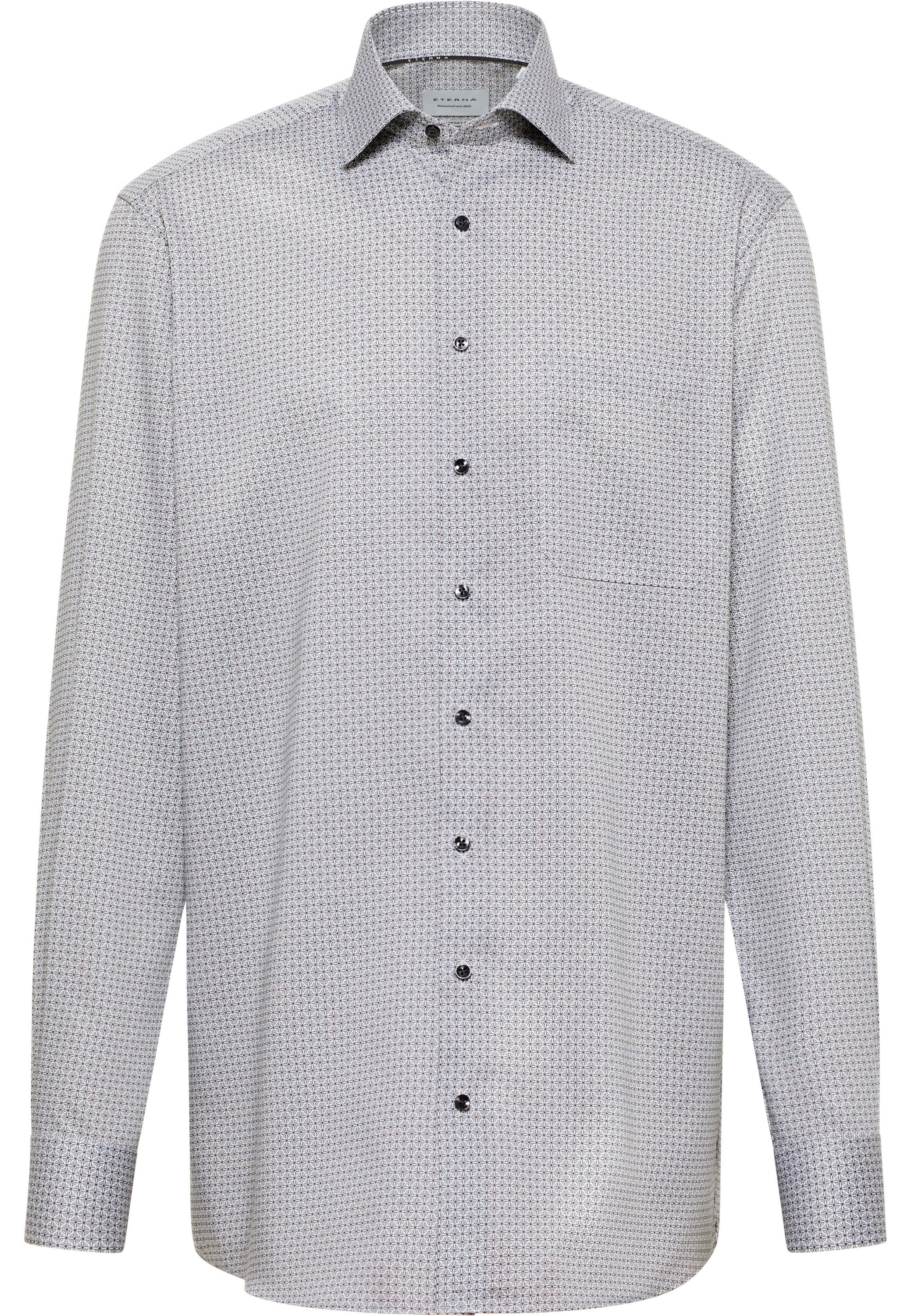 Eterna Langarmhemd »COMFORT FIT« NON IRON (bügelfrei)