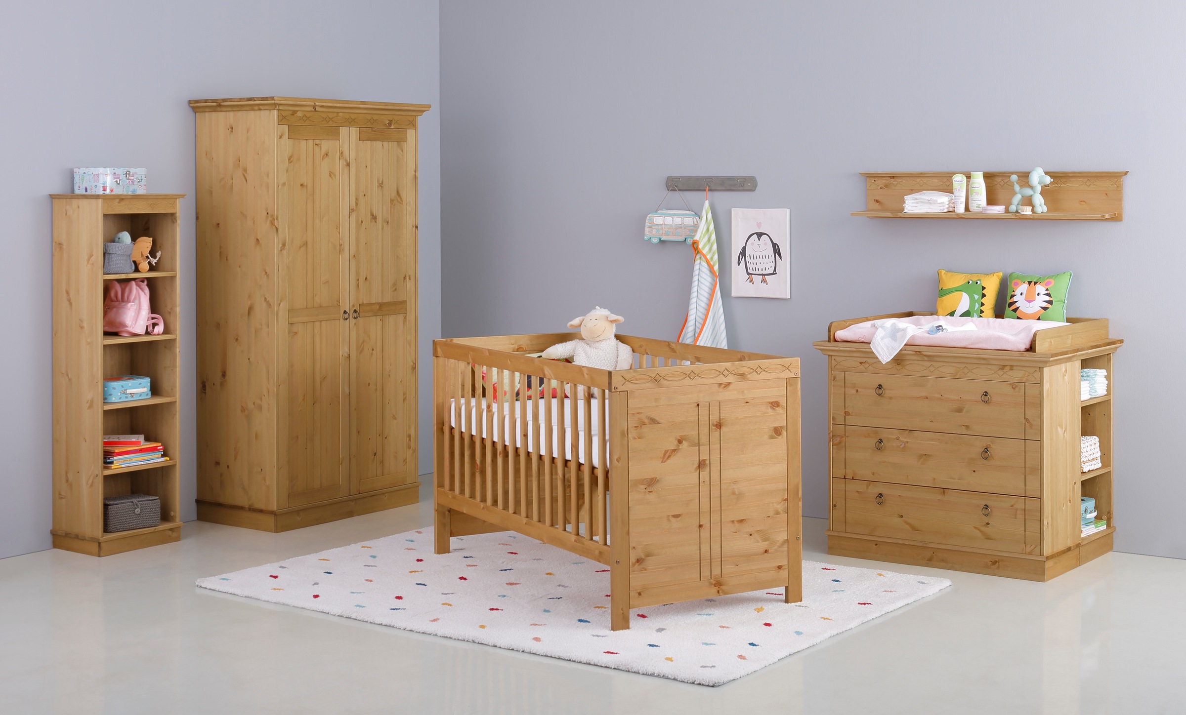 OTTO home Babyzimmer-Komplettset »Indra, FSC® zertifiziertes Massivholz, zu günstig online kaufen
