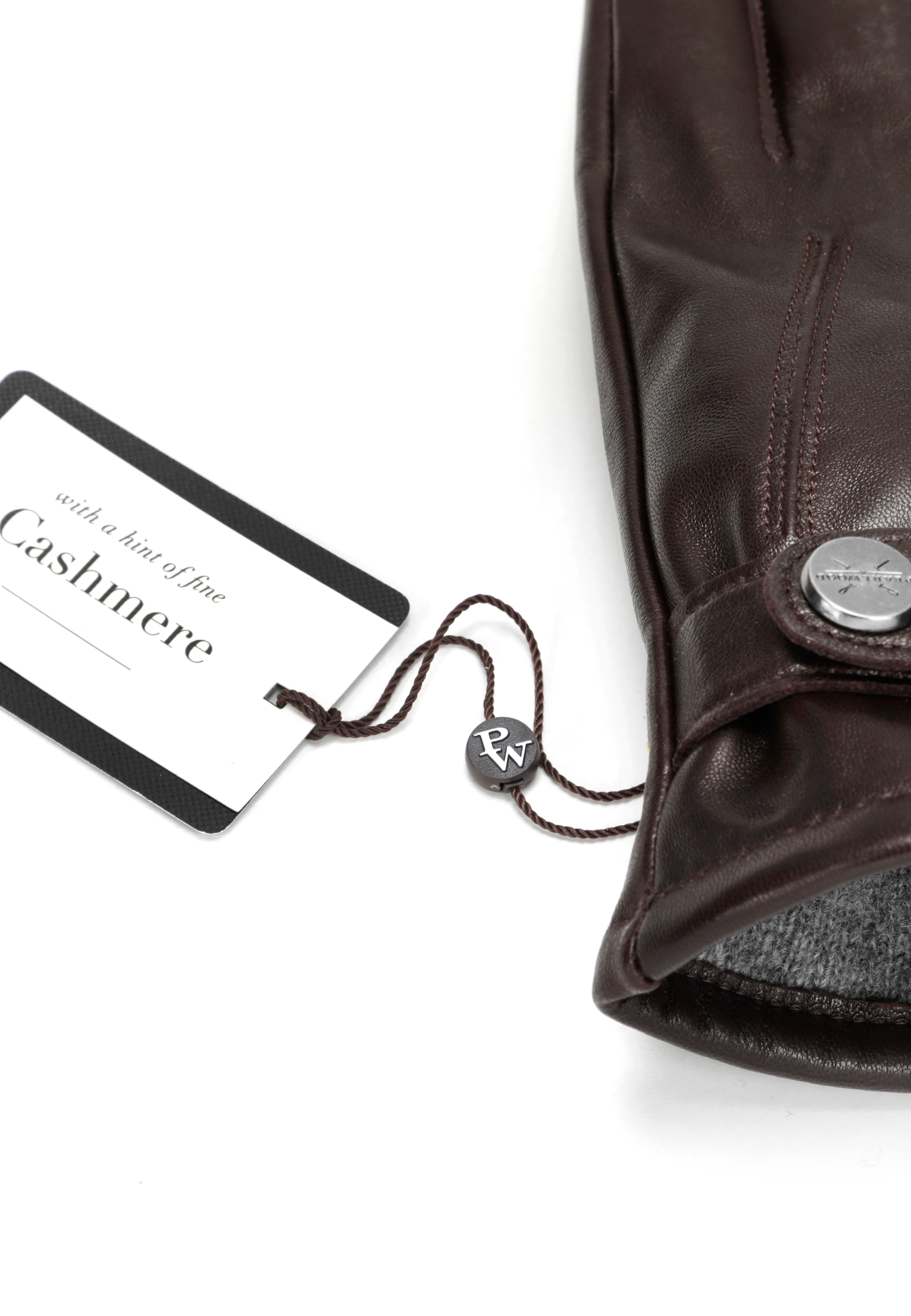 PEARLWOOD Lederhandschuhe »BROOKS« 1 Paar,  weiches Innenfutter, Wollanteil, verstellbarer Lederriegel