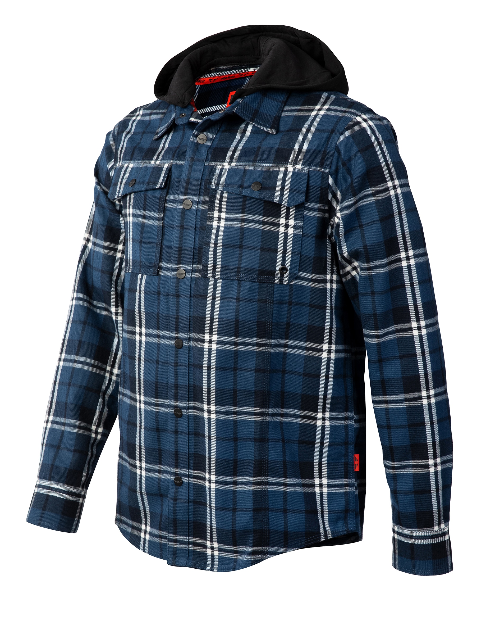 HERO by John Medoox Kapuzenhemd »Overshirt Workwear Arbeitshemd mit Kapuze«, Arbeitshemd mit Kapuze Funktionsqualität für Herren