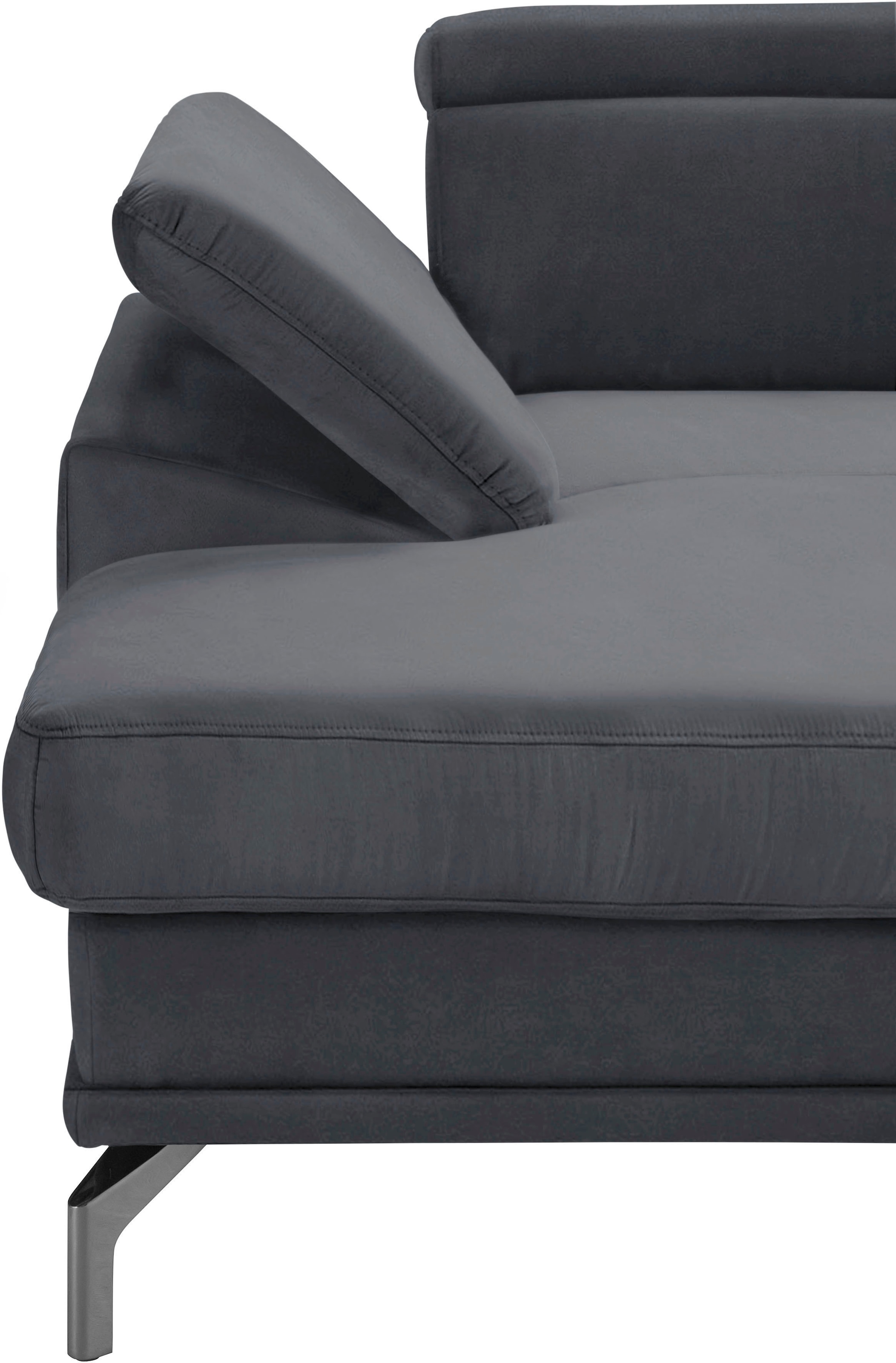 sit&more Wohnlandschaft »Scorpio U-Form«, inklusive Sitztiefenverstellung, mit Kopf- und Armteilverstellung