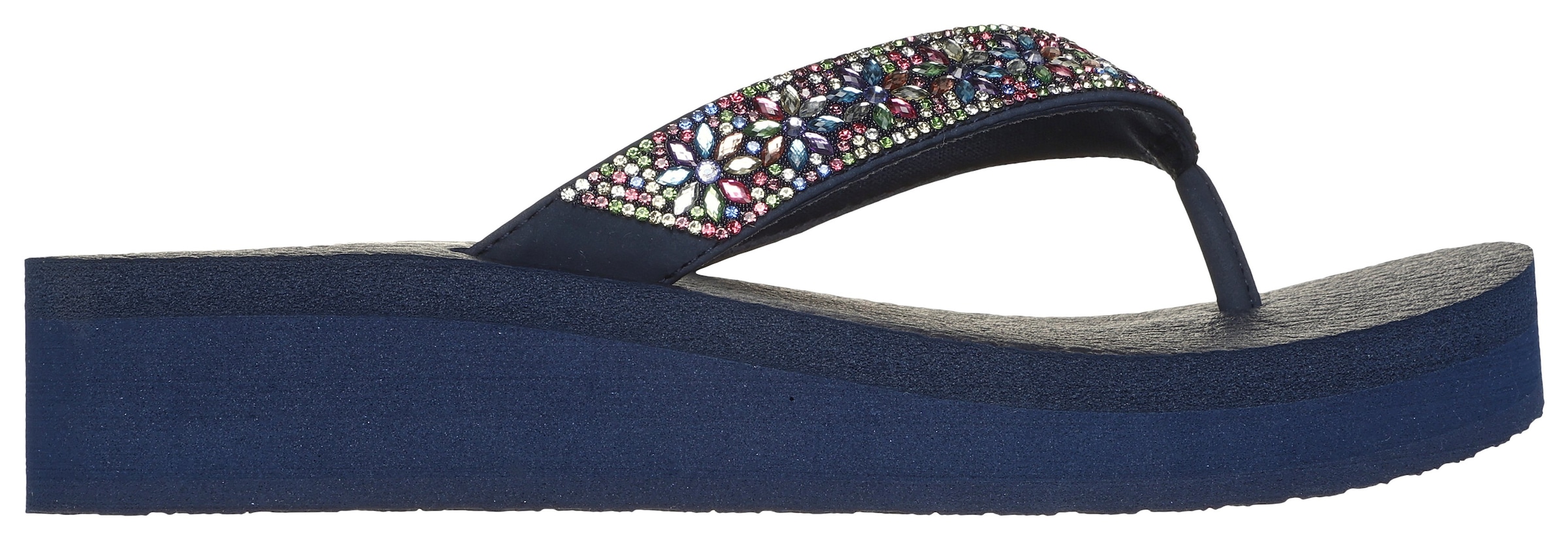 Skechers Zehentrenner »VINYASA-WILD DAISIES«, mit Yoga Foam