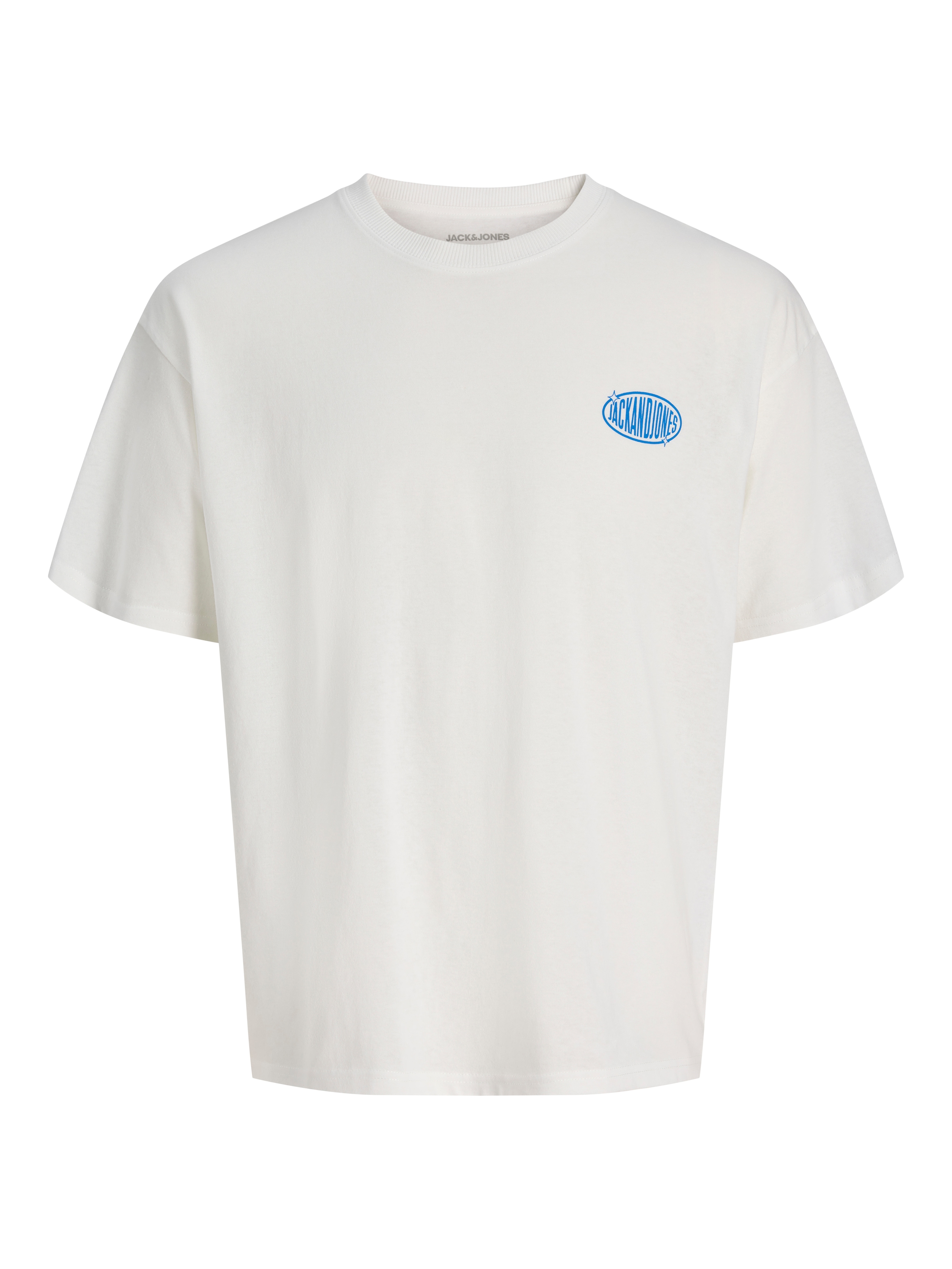 Jack & Jones T-Shirt »JJLEGACY TEE SS CREW NECK« Baumwolle, locker geschnitten