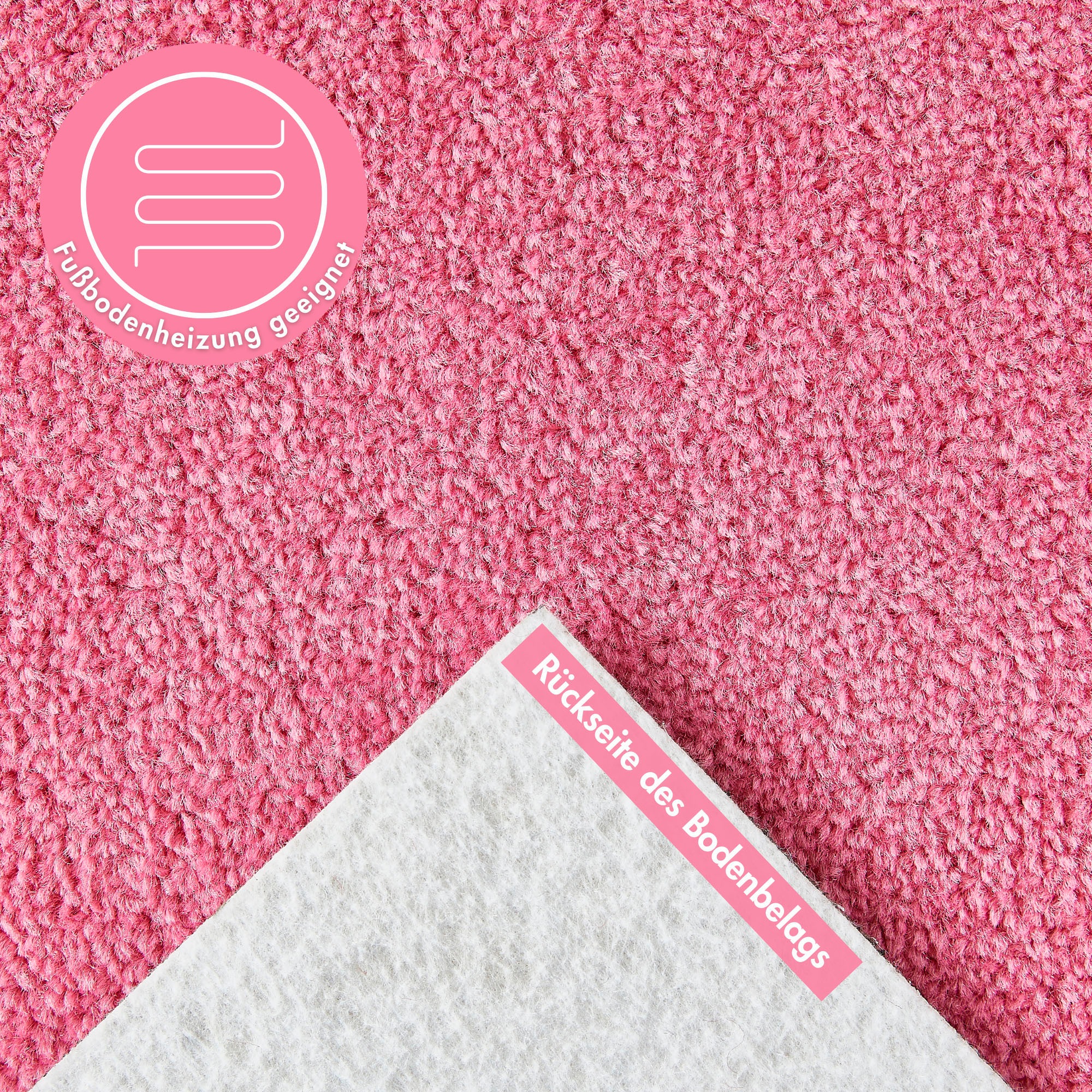 Andiamo Teppichboden »Ines, Kräuselvelours, Made in Netherlands«, rechtecki günstig online kaufen
