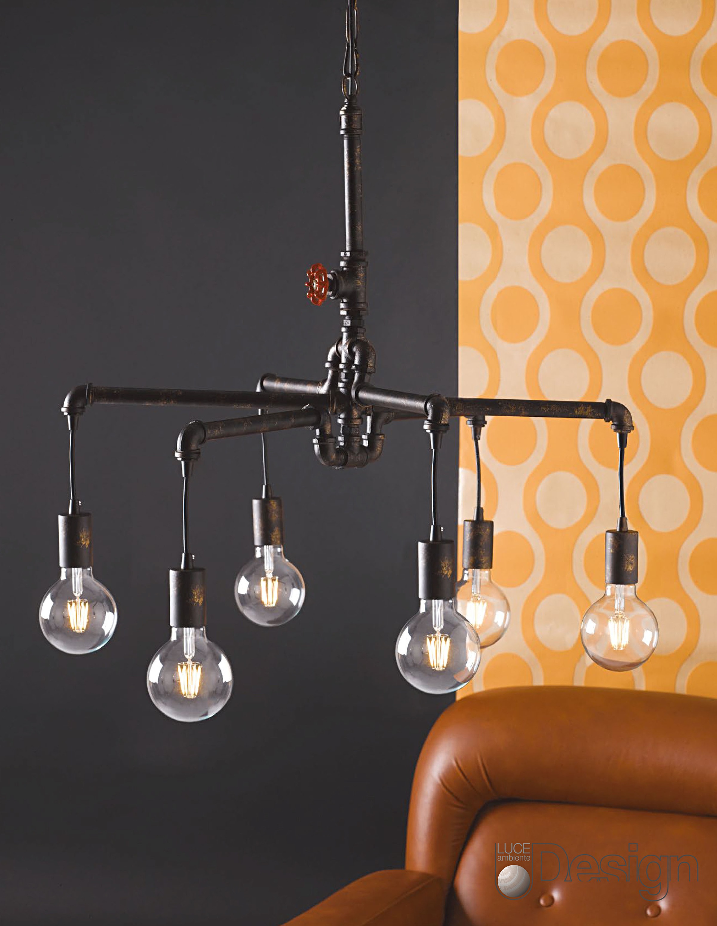 ECO-LIGHT Pendelleuchte »AMARCORD«, Leuchtmittel E27 | ohne Leuchtmittel