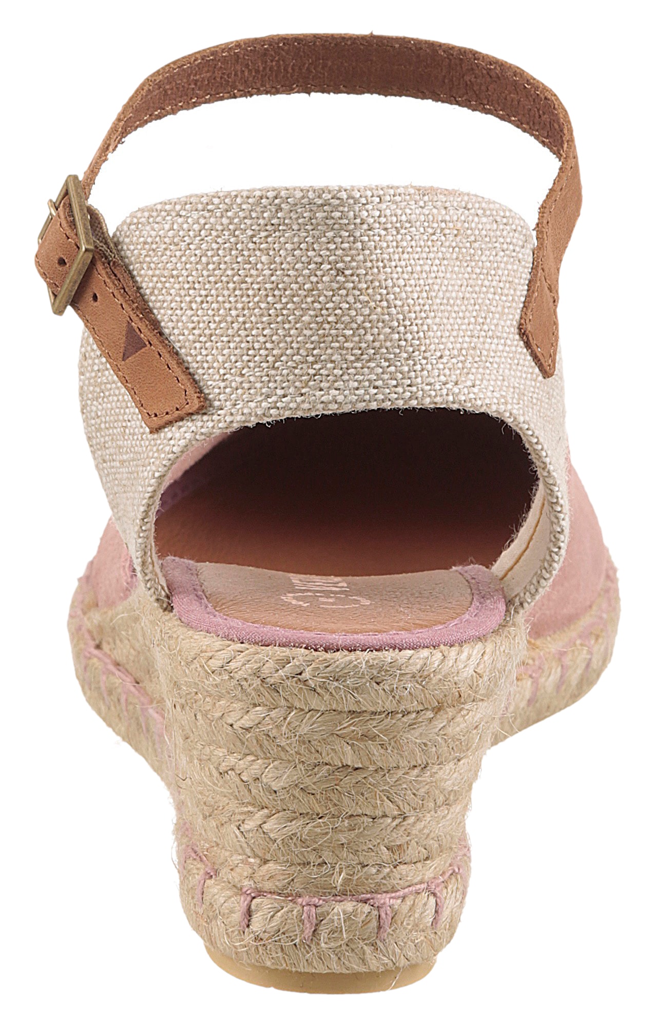 VERBENAS Sandalette »MALENA SERRAJE«, Sommerschuh, Riemchensandale, Urlaubschuh mit Keilabsatz