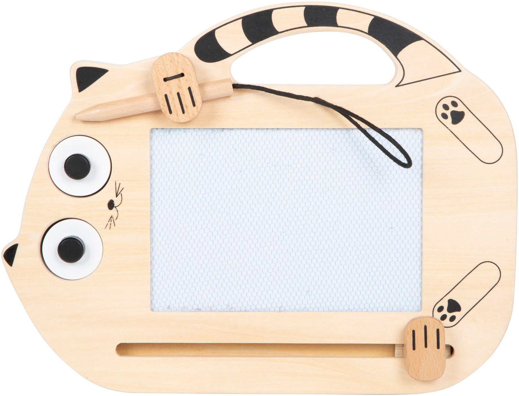 Small Foot Zaubertafel »Katze«, magnetisch, mit Tragegriff
