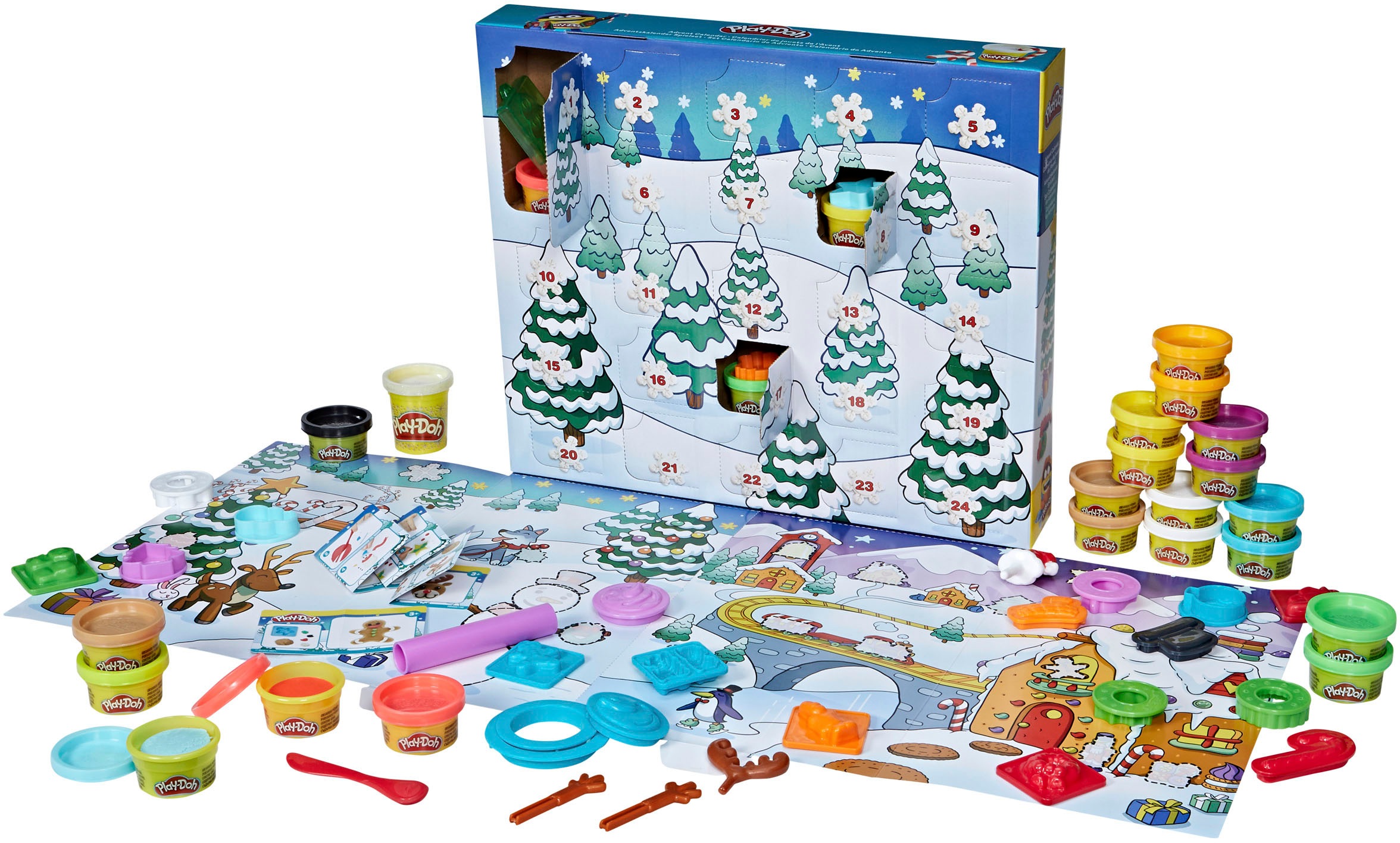 Hasbro Spielzeug-Adventskalender »Play-Doh Spielset«, ab 3 Jahren