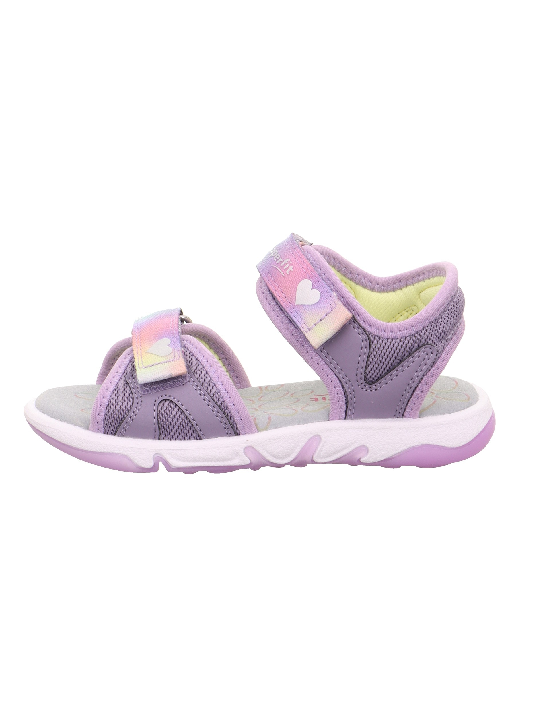 Superfit Sandale »PEBBLES WMS: mittel«  Sandalette mit süßem Motiv, Größenschablone zum Download