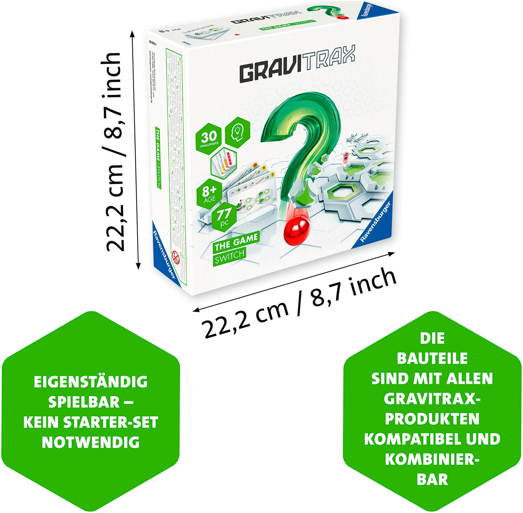 Ravensburger Spiel »GraviTrax THE GAME, Switch« Made in Europe