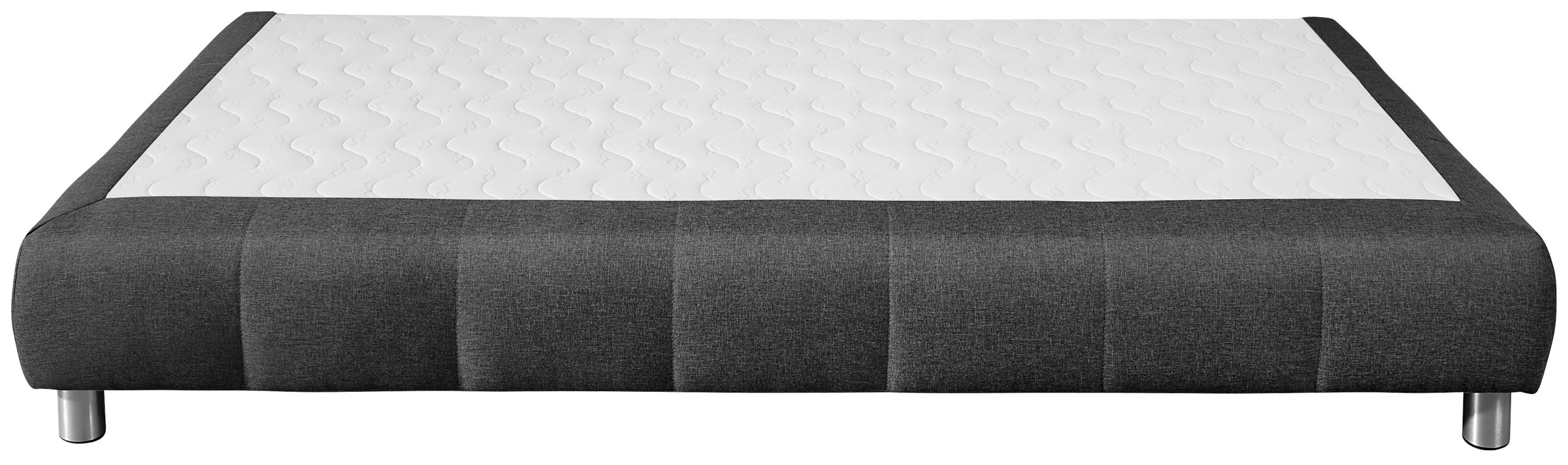 5. Bild von andas Boxspringbett »Salo«, Ohne Kopfteil, inkl. Topper, auch in Überlänge 220 cm