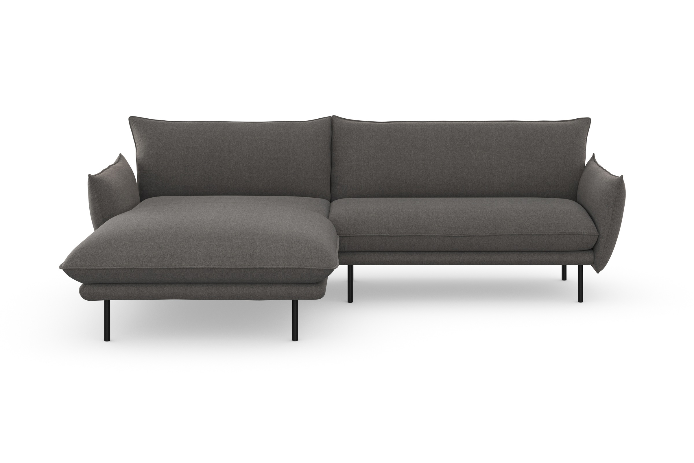 Home affaire Ecksofa »Stine L-Form« Besonderes Design durch Kissenoptik und günstig online kaufen