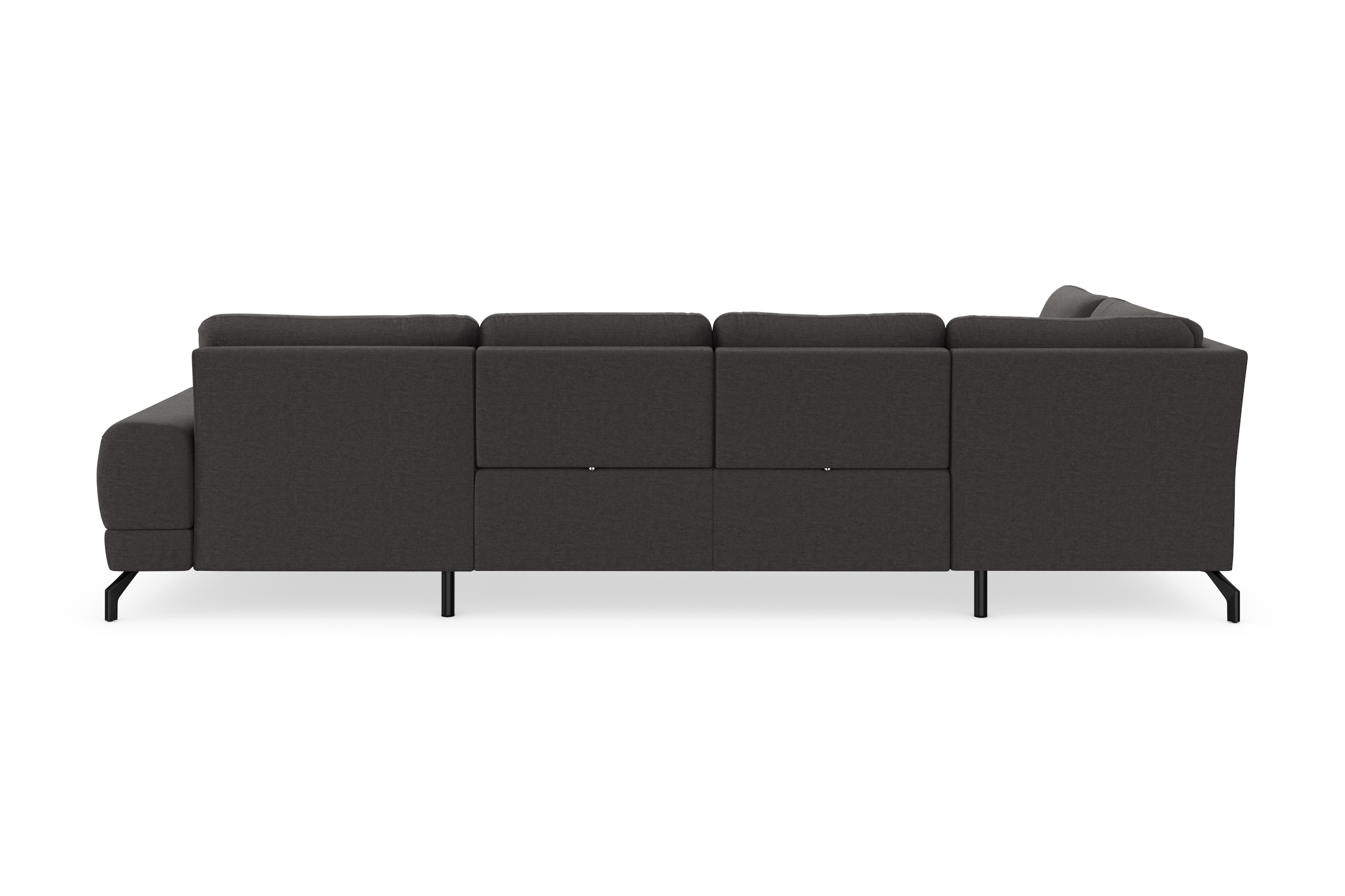 sit&more Wohnlandschaft »Cinturo U-Form«, inklusive Sitztiefenverstellung und Federkern, Sitzhöhe 45 cm