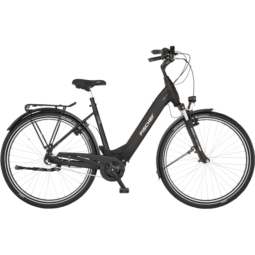 FISCHER Fahrrad E-Bike »CITA 2.2I 522«, 3 Gang, Shimano, Nexus, Mittelmotor 250 W, (Schloss)