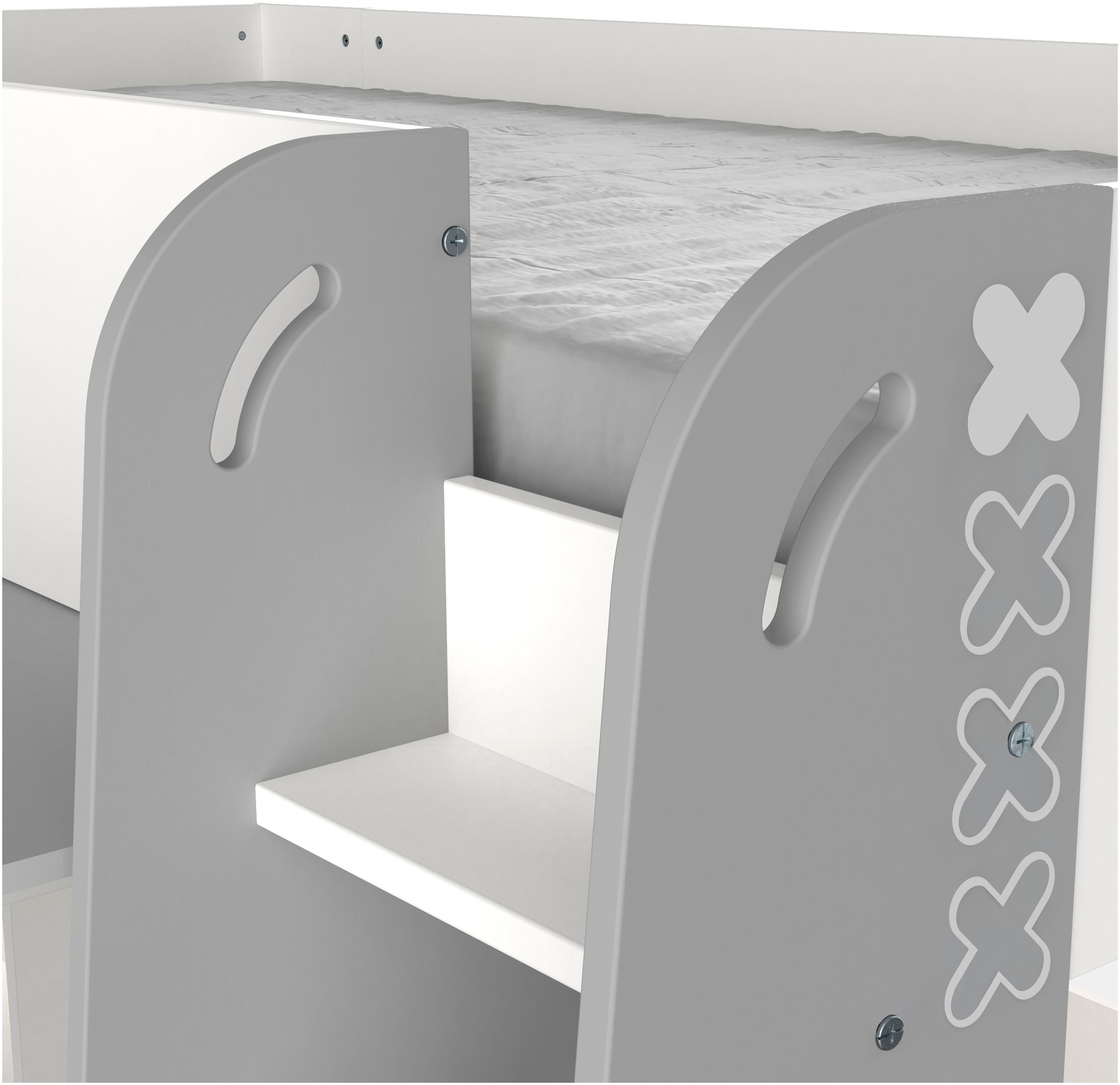 Demeyere GROUP Hochbett »HAMPTON Kombi Bett mit Schreibtisch«, Kombi Bett m günstig online kaufen