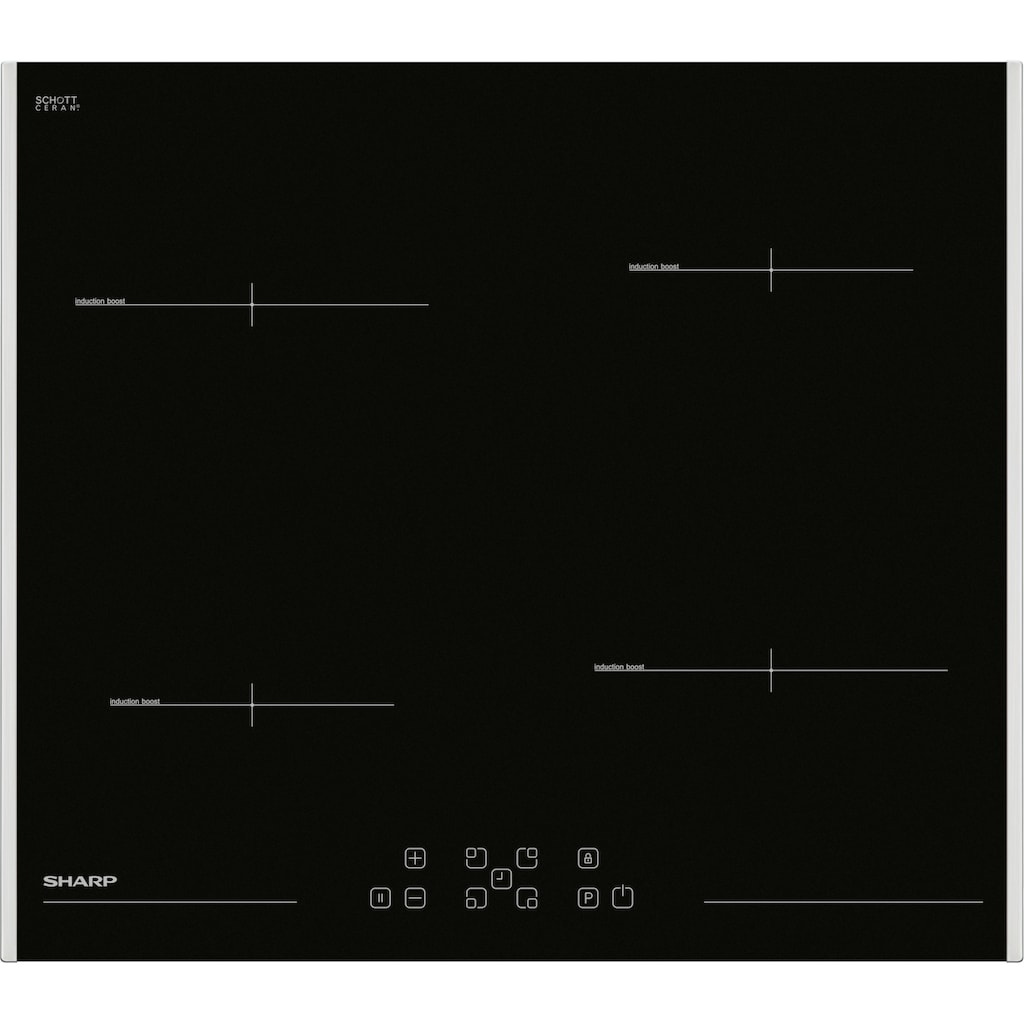 Sharp Induktions-Kochfeld von SCHOTT CERAN®, KH-6I19FT00-EU