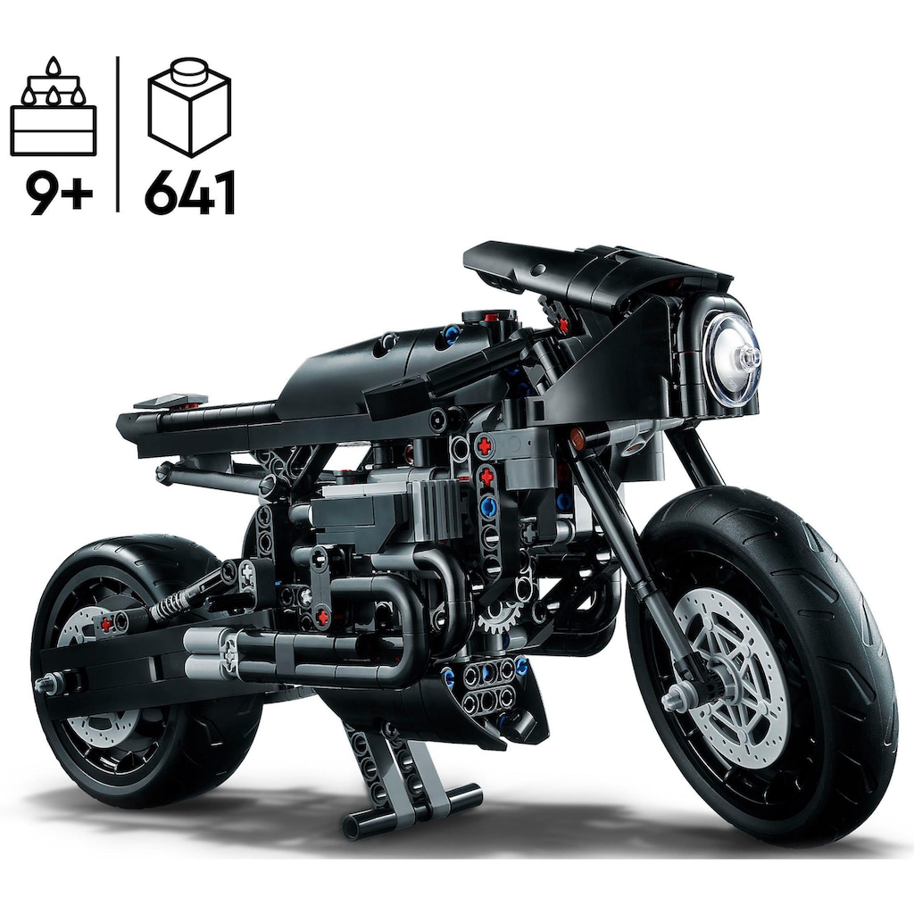 LEGO® Konstruktionsspielsteine »THE BATMAN – BATCYCLE (42155), LEGO® Technic«, (641 St.)