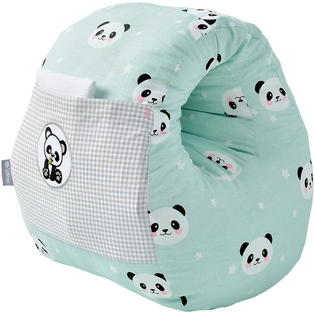 SEI Design Stillkissen »Panda-Mint«, (1 tlg.)