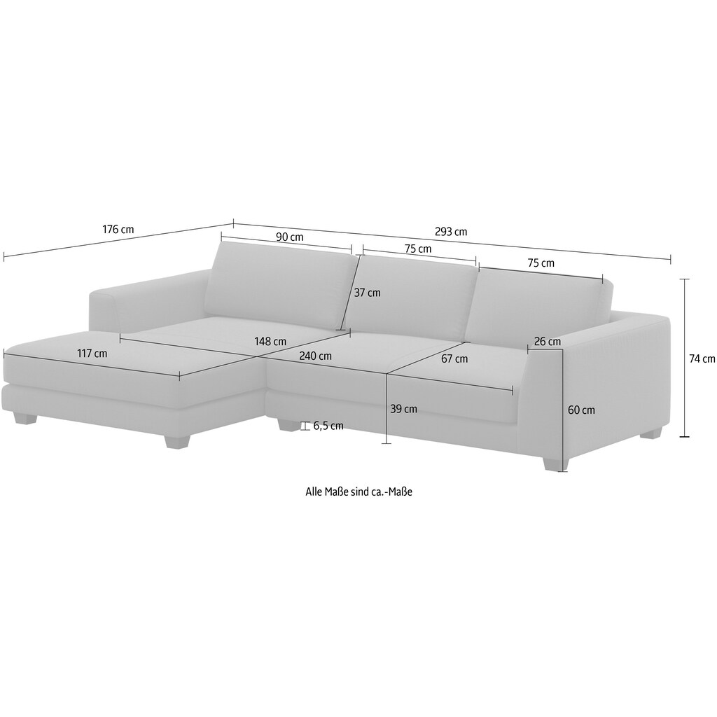 machalke® Ecksofa »atoll«