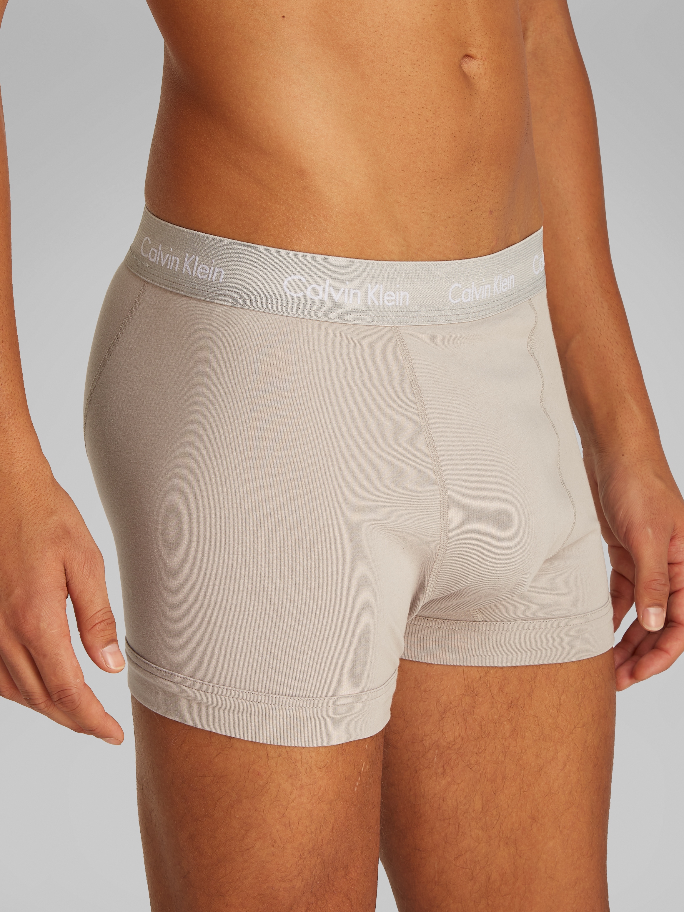 Calvin Klein Underwear Trunk »TRUNK 3PK«, (Packung, 3 St.), mit Calvin Klein Logo-Elastikbund (3 Stück)