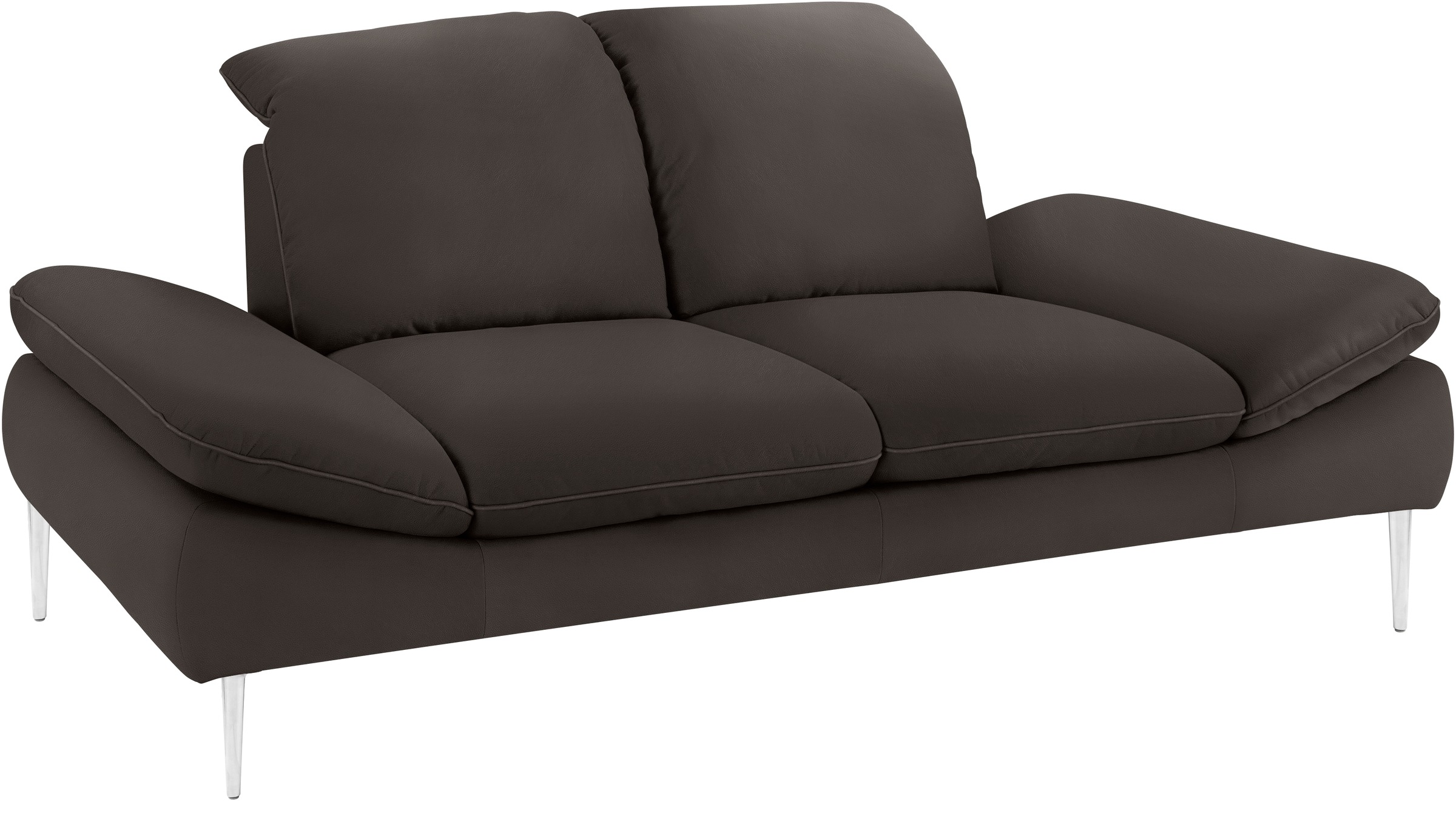 W.SCHILLIG 2,5-Sitzer »enjoy&MORE«, mit Sitztiefenverstellung, Füße Chrom glänzend, Breite 232 cm