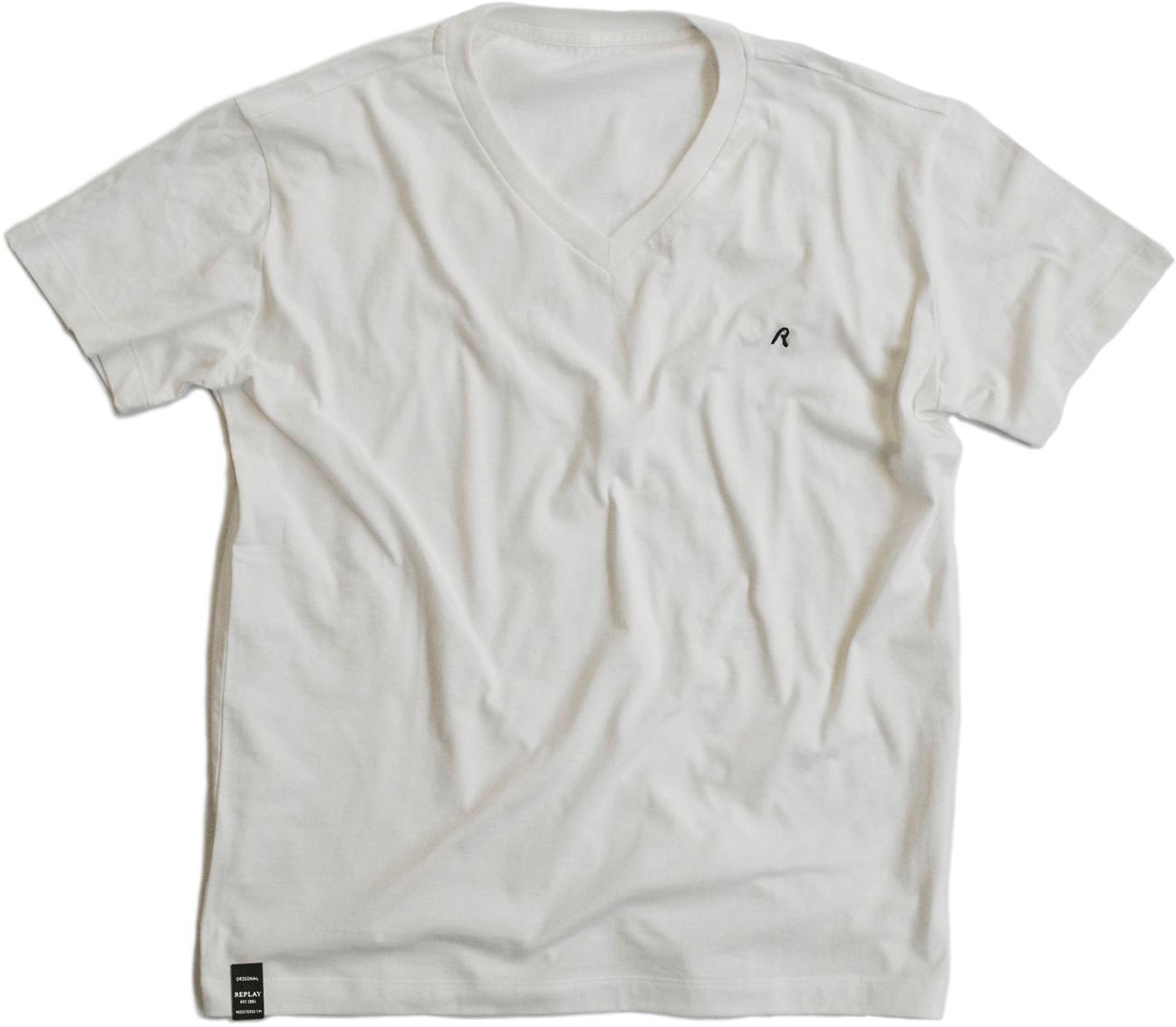 Replay V-Shirt »Classic Basic T-Shirt«, (Packung, 2 tlg.)